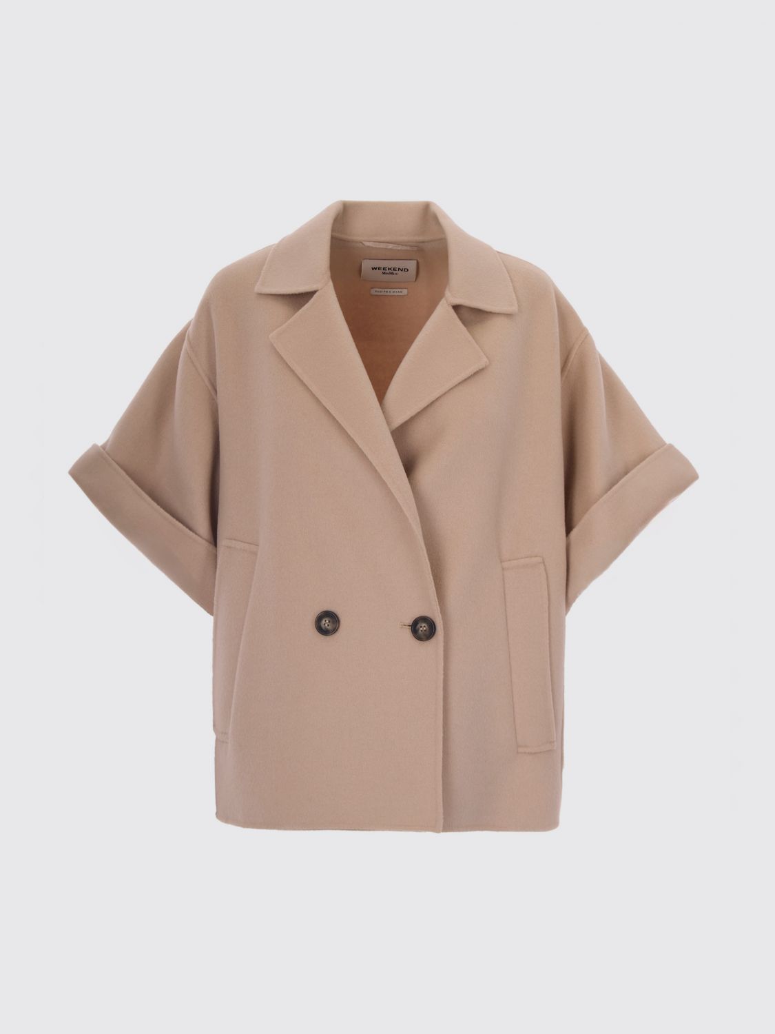 Weekend Max Mara Coat Woman Beige WEEKEND MAX MARA