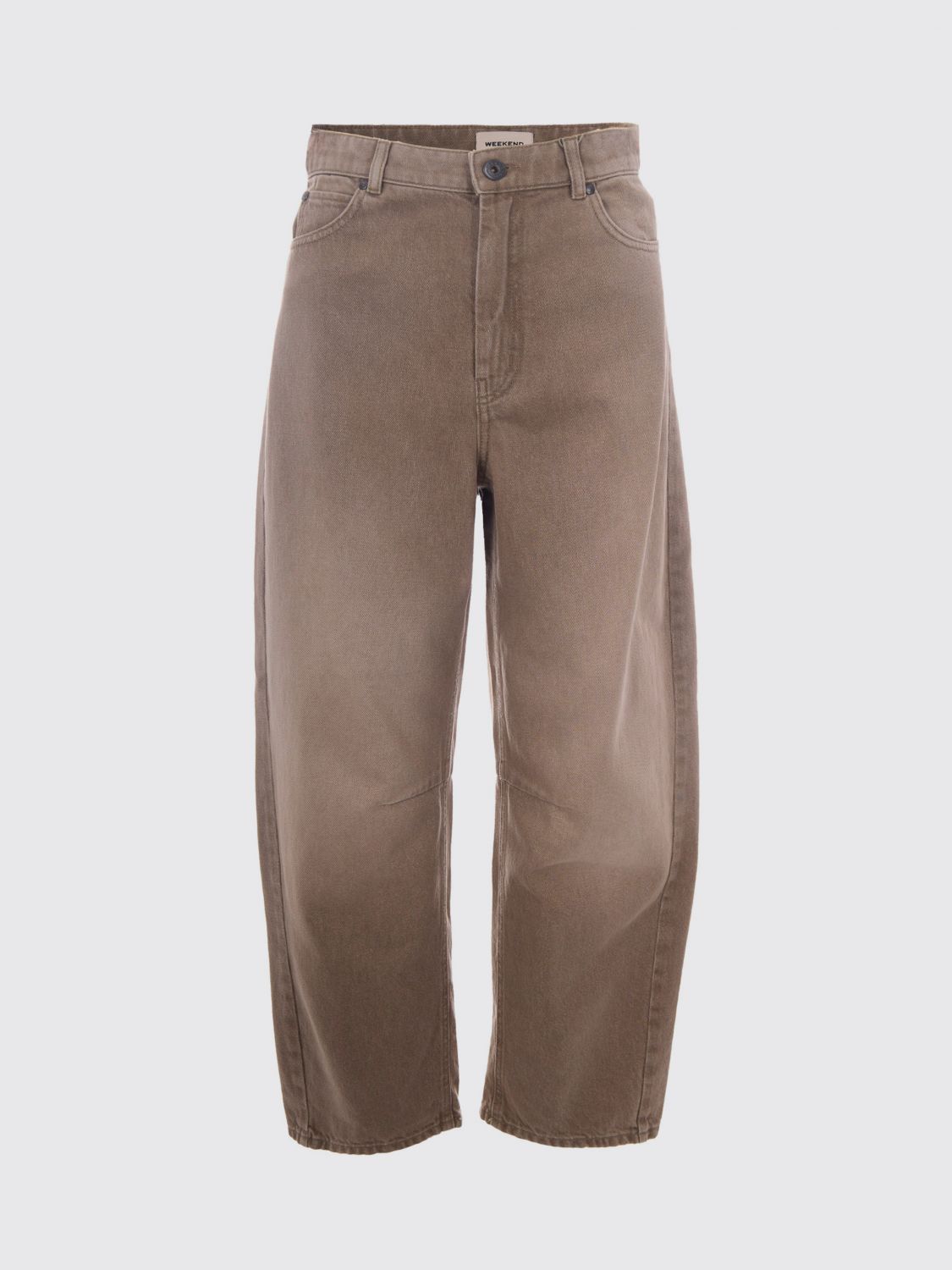 Weekend Max Mara Jeans Woman Coffee WEEKEND MAX MARA