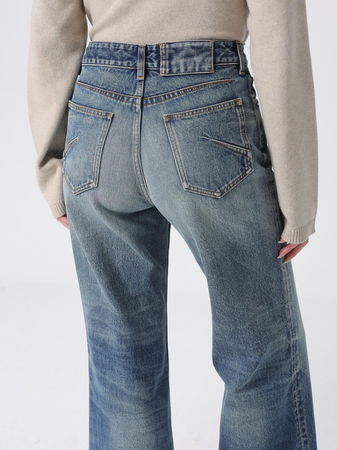 AlaiA Women Mid-Rise Flared Jeans Alaia In Cotton Denim With A Five-Pocket Design ALAIA