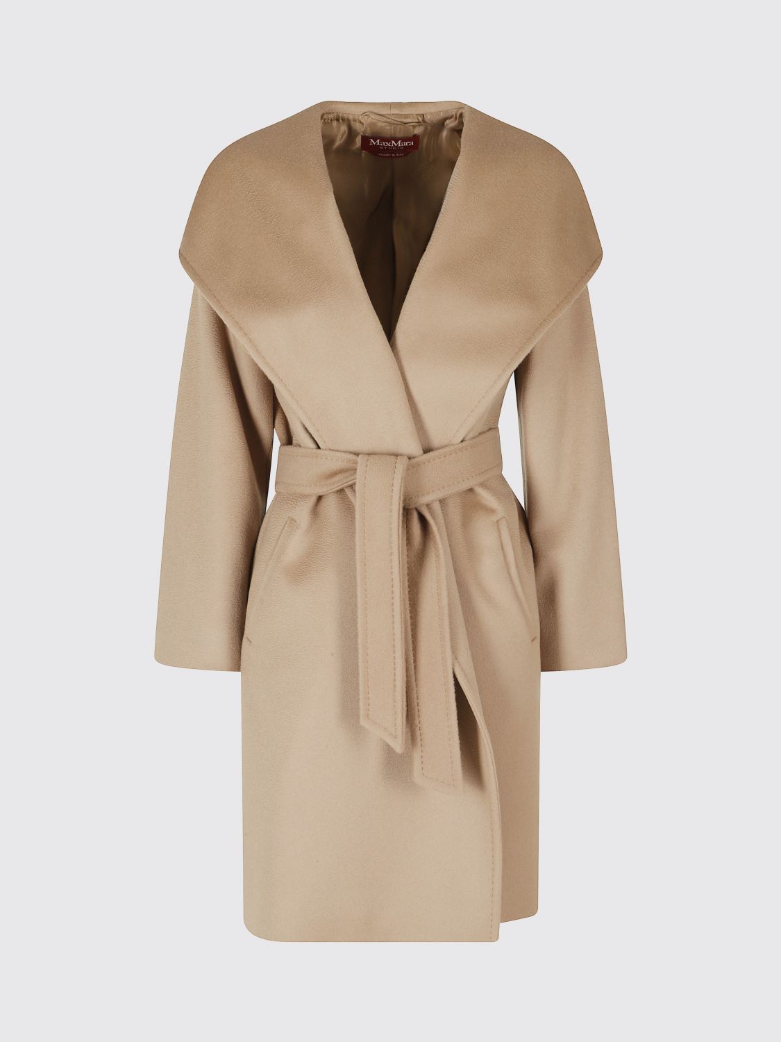 Max Mara Studio Women Coat Woman Max Mara Studio MAX MARA STUDIO