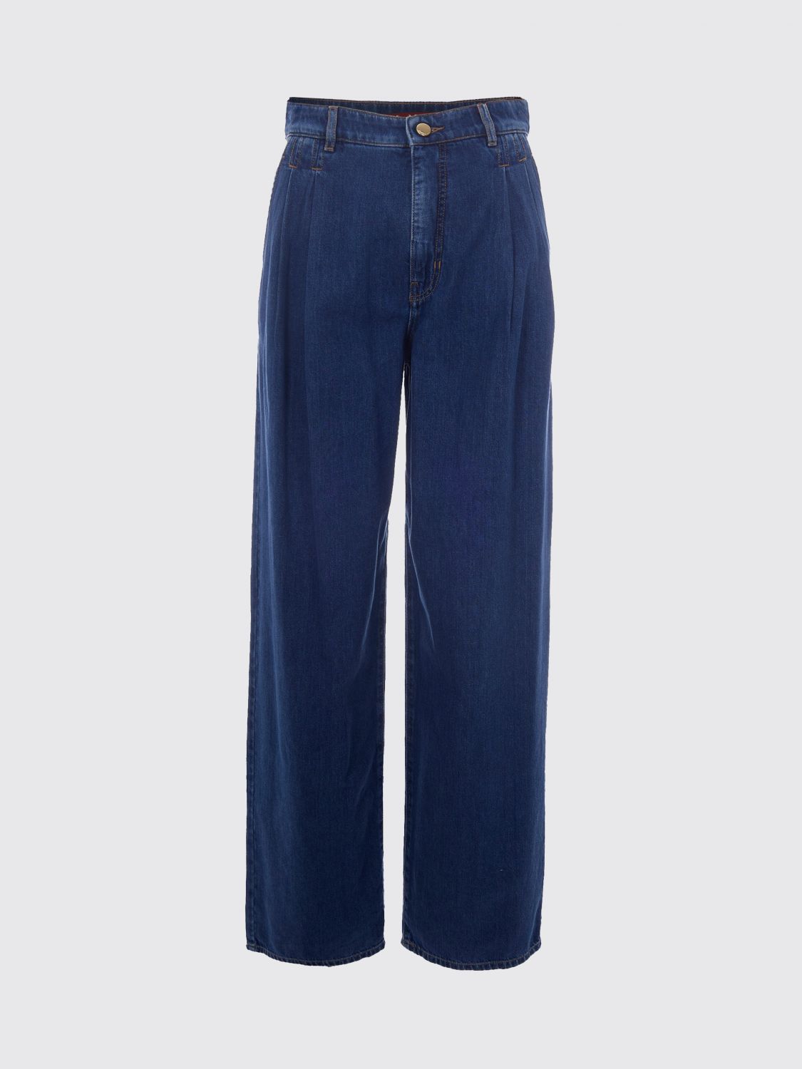 Max Mara Studio Jeans Woman Blue MAX MARA STUDIO