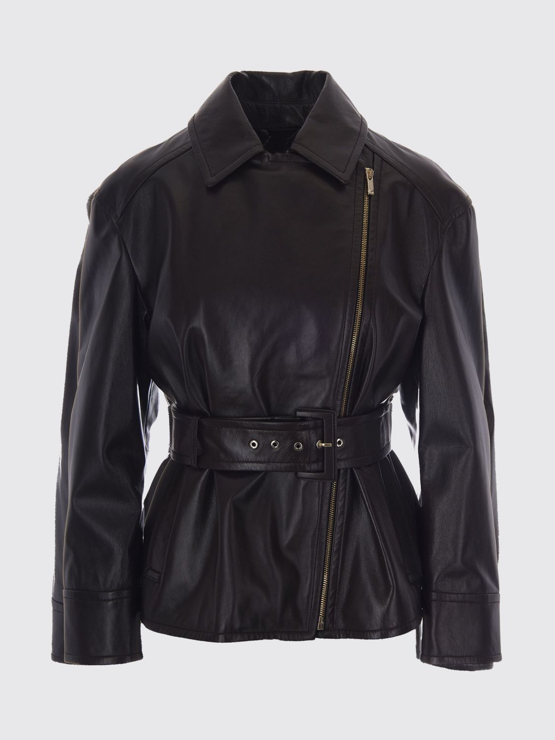 Max Mara Studio Jacket Woman Brown MAX MARA STUDIO