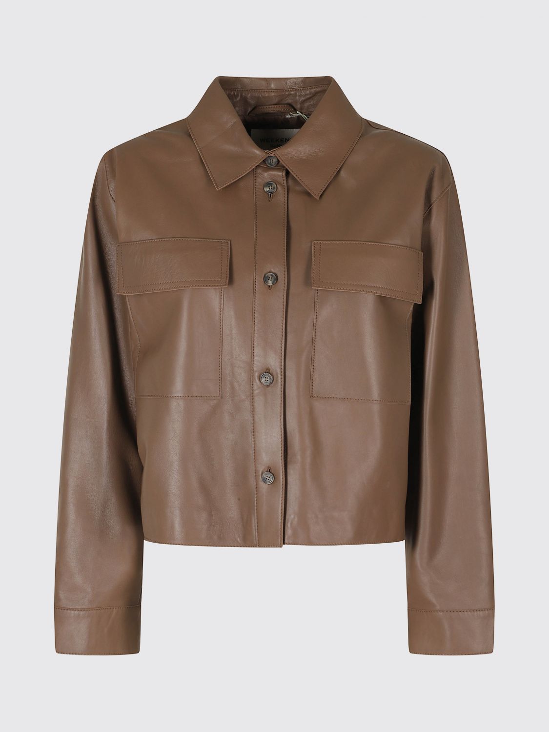 Weekend Max Mara Jacket Woman Brown WEEKEND MAX MARA