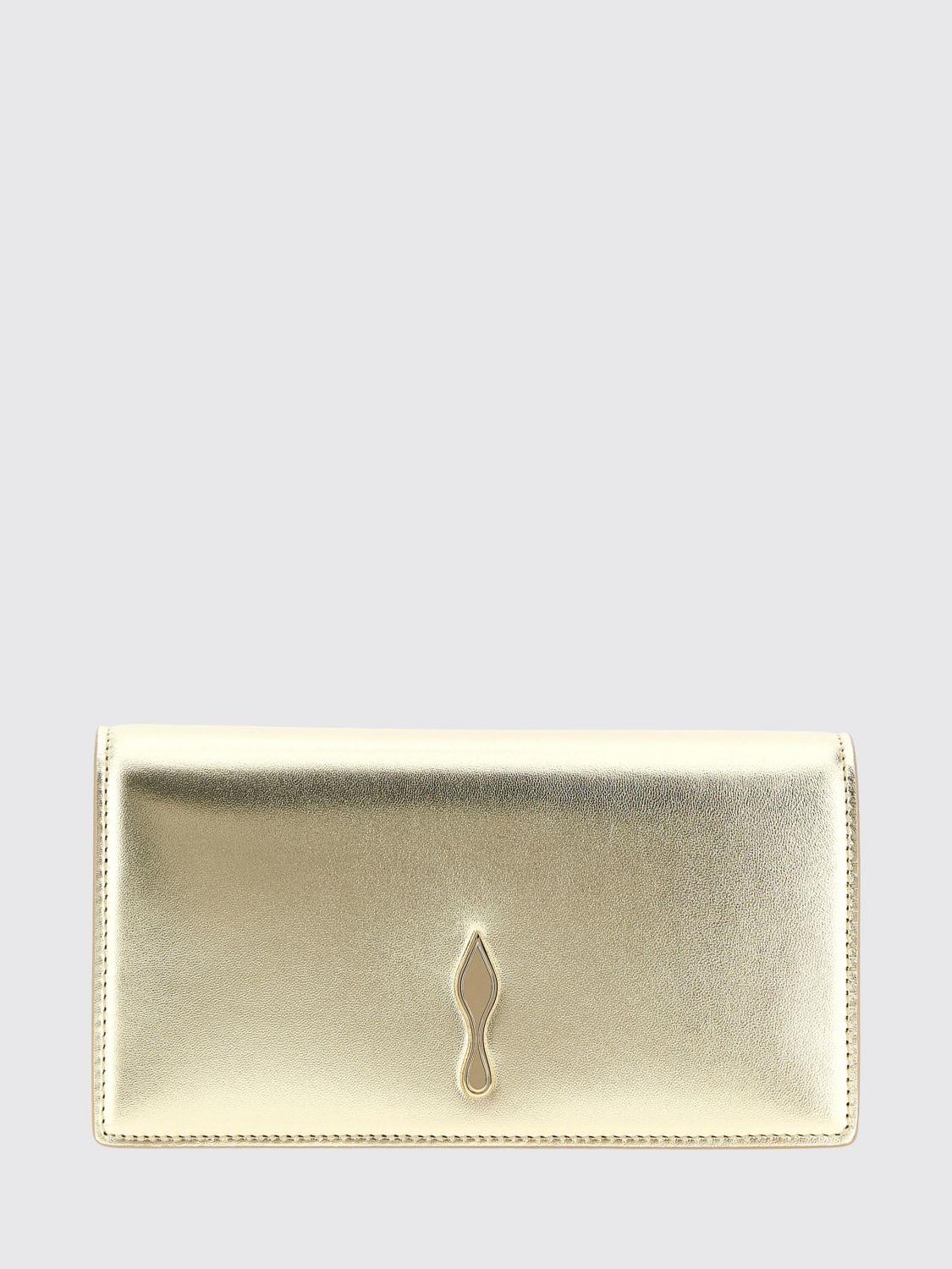 Christian Louboutin Clutch Woman Gold CHRISTIAN LOUBOUTIN