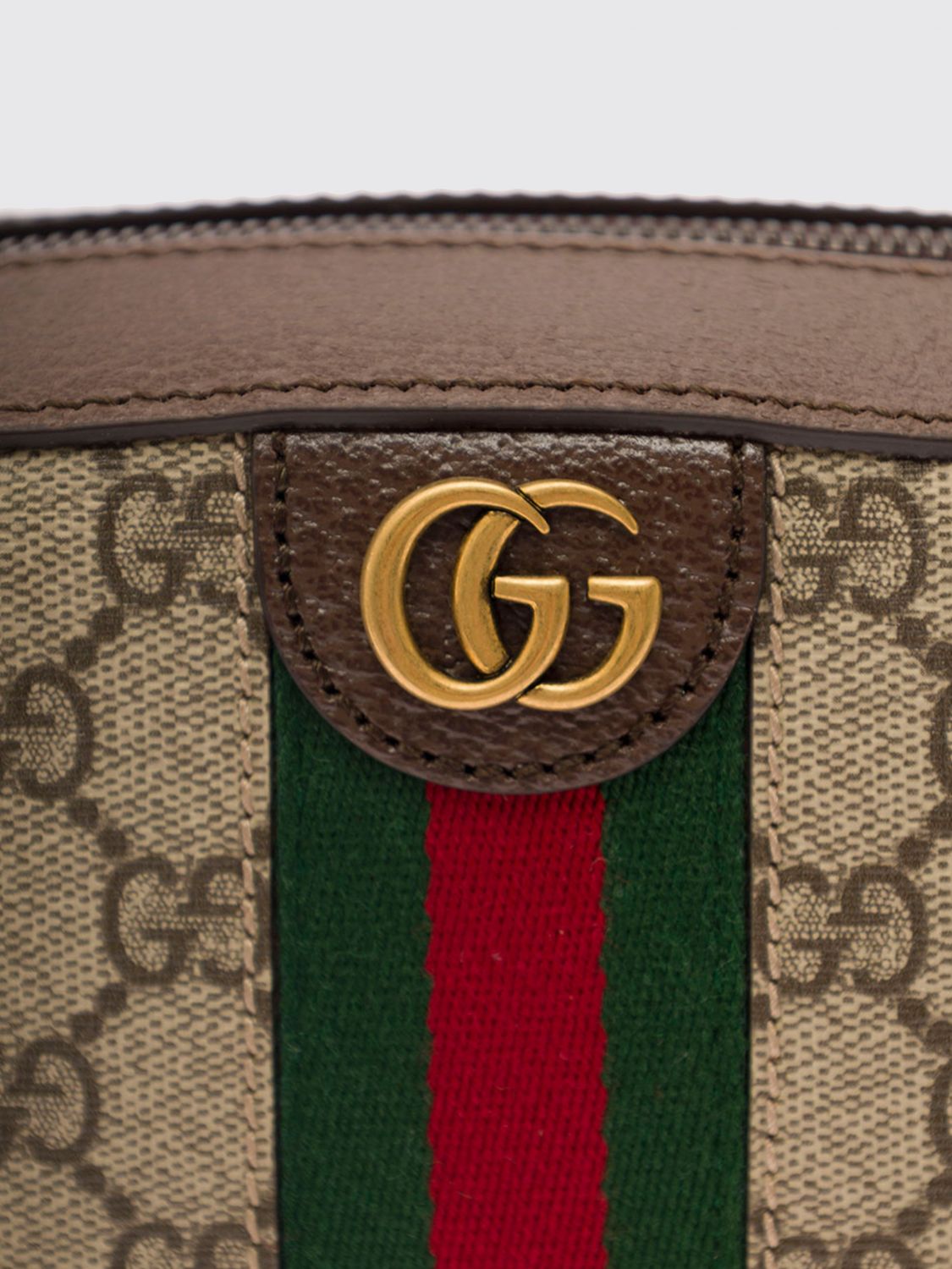 Gucci Men Ophidia Gg Supreme Camera Bag Gucci With Web Stripe GUCCI