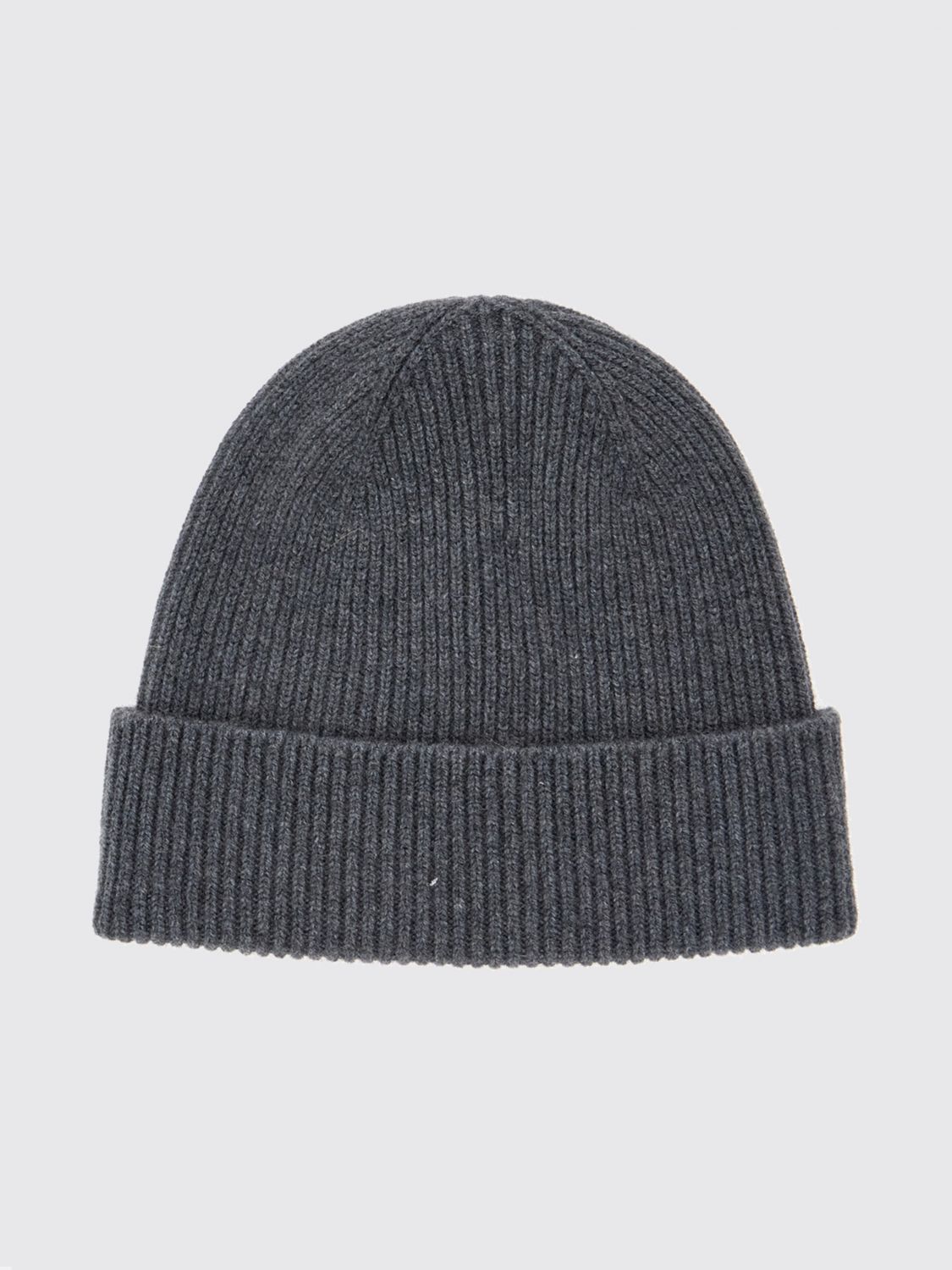 Gucci Men Gg Monogram Ribbed Pure Cashmere Beanie Hat Gucci GUCCI