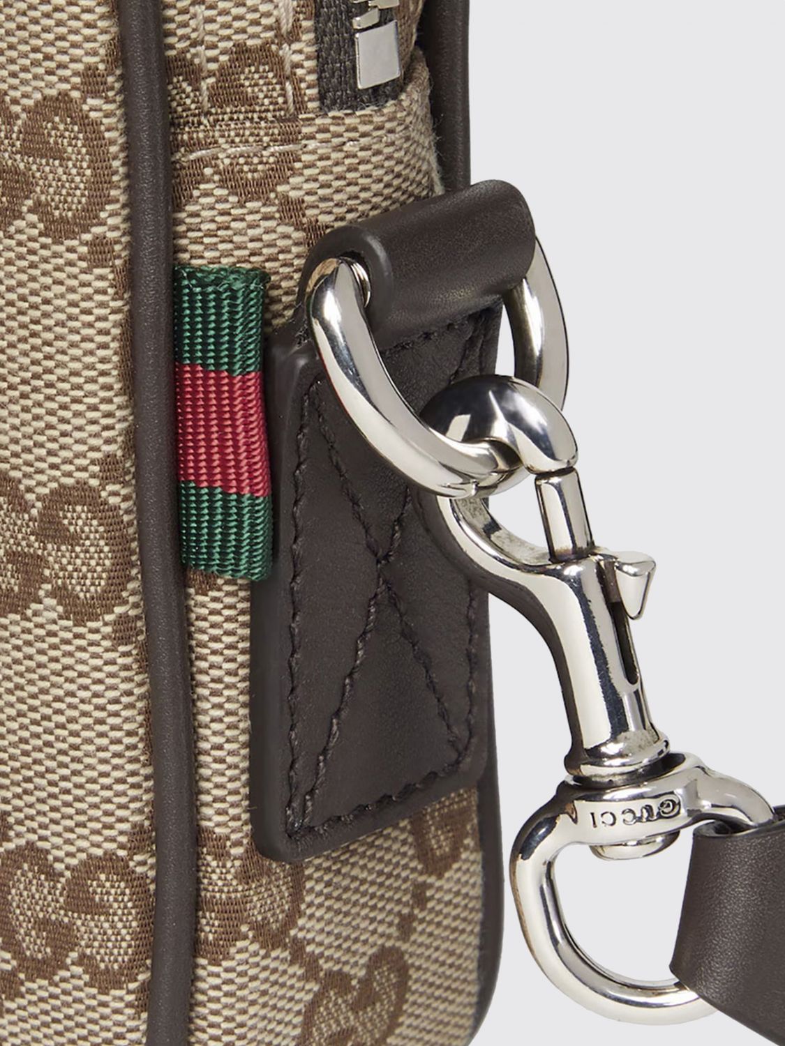 Gucci Men Gg Monogram Cotton-Blend Jacquard Pouch Gucci GUCCI