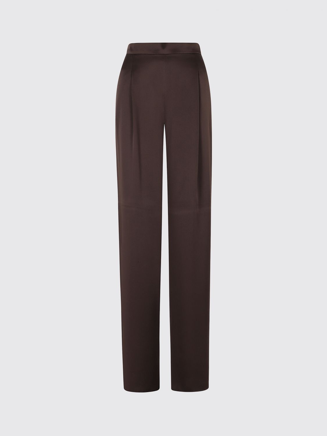 Max Mara Studio Pants Woman Brown MAX MARA STUDIO