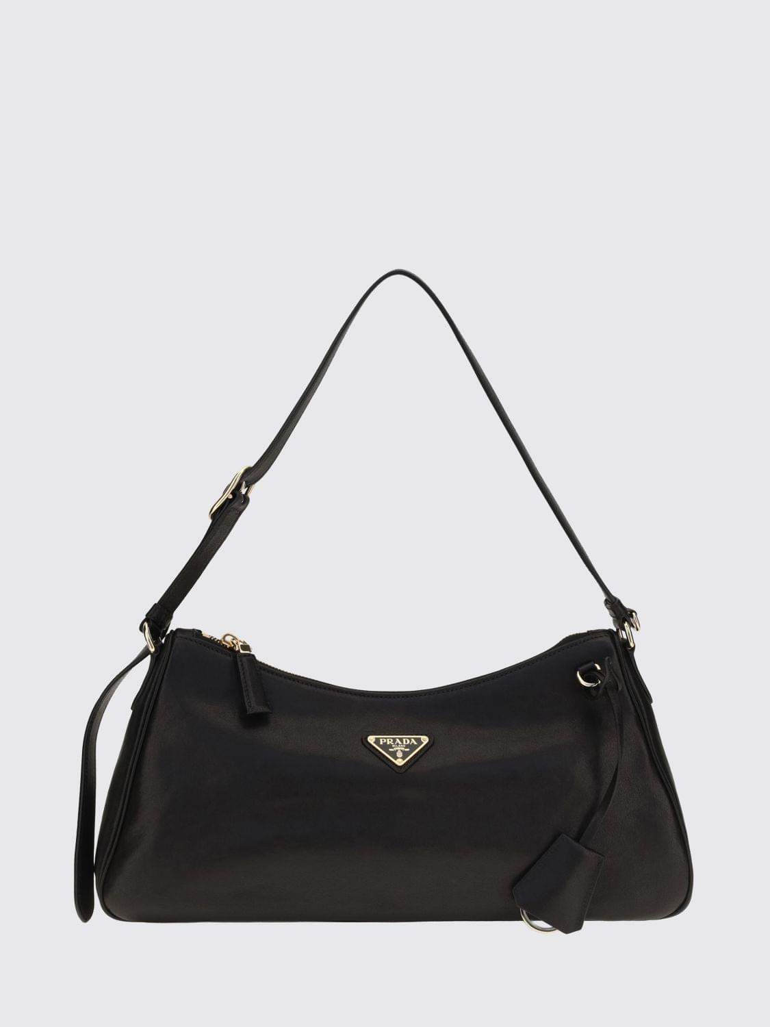 Prada Shoulder Bag Woman Black PRADA