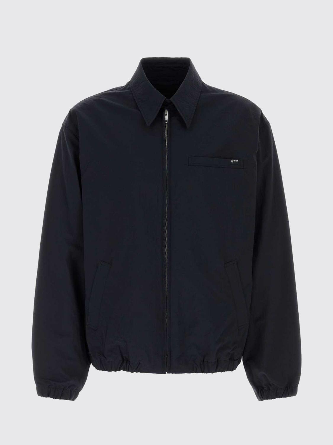 Prada Jacket Men Blue PRADA
