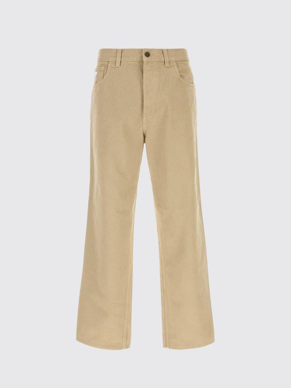 Prada Pants Men Sand PRADA
