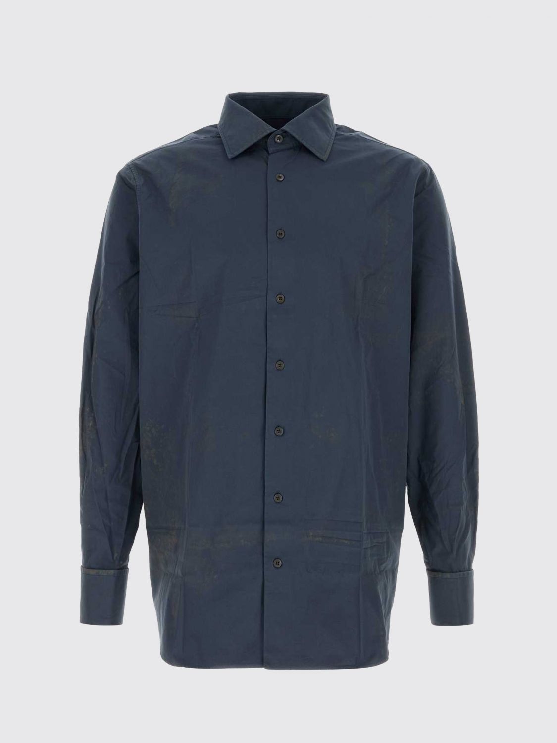 Prada Shirt Men Navy PRADA