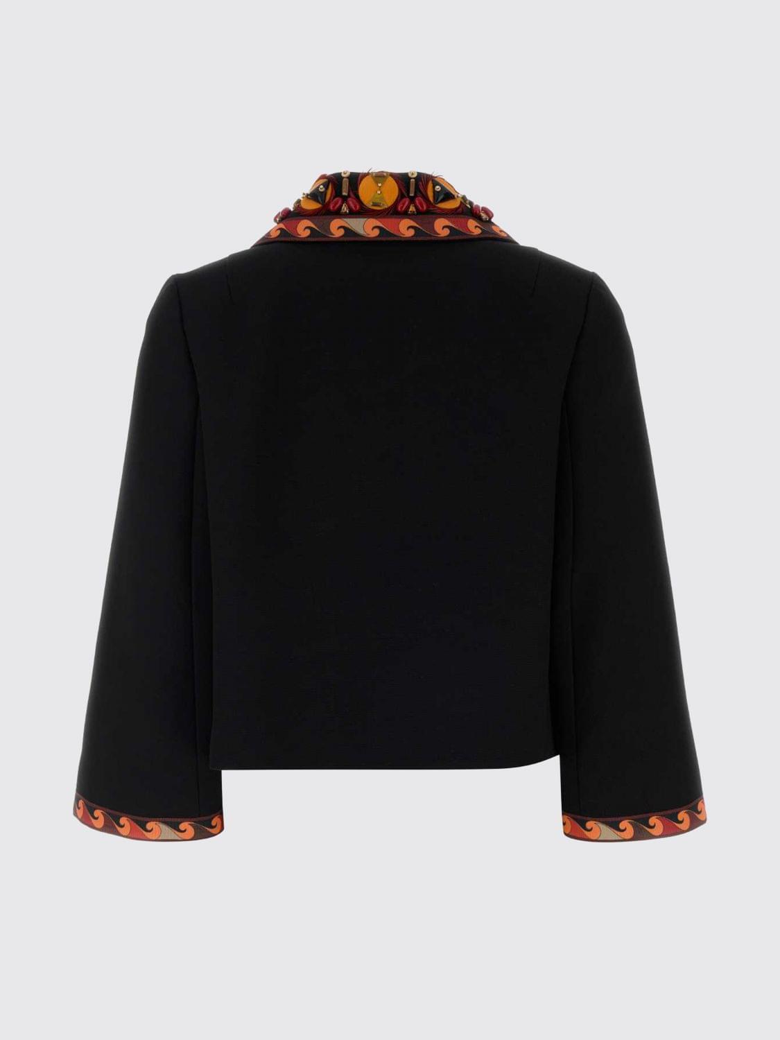 Pucci Jacket Woman Black PUCCI