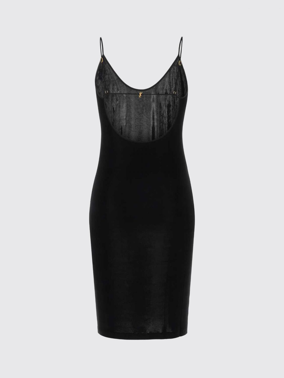 Saint Laurent Dress Woman Black SAINT LAURENT