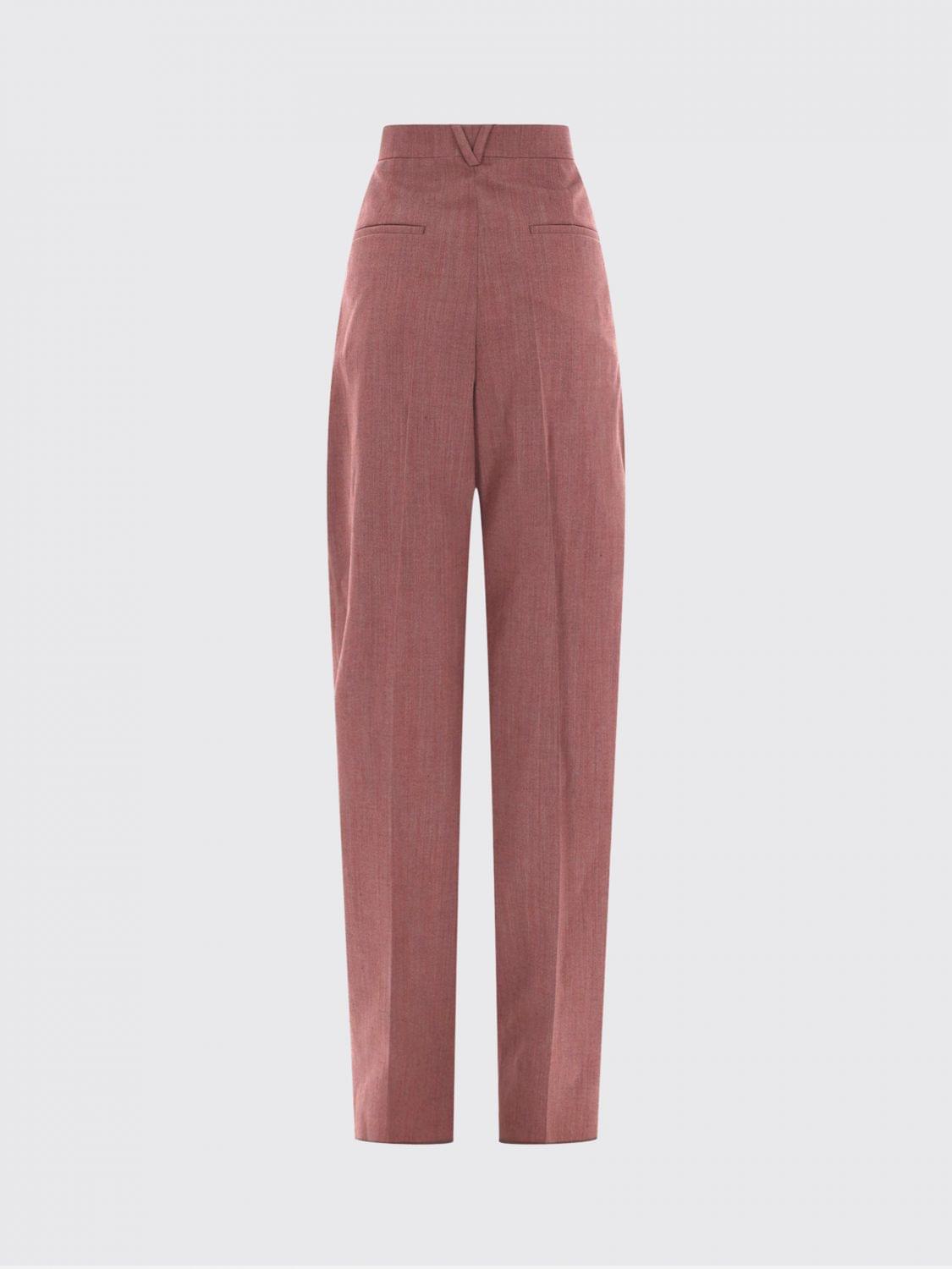 Bottega Veneta Pants Woman Pink BOTTEGA VENETA