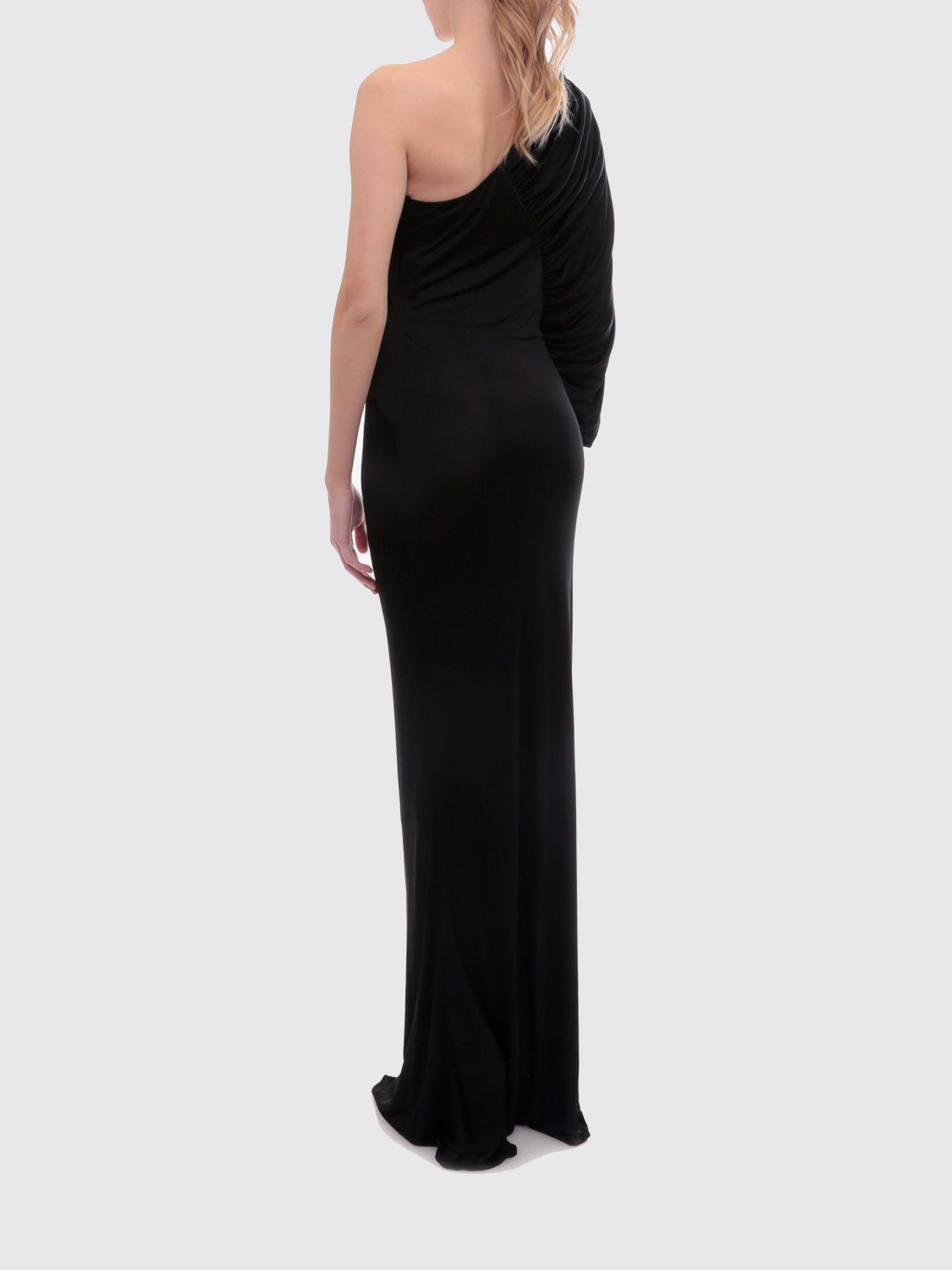 Saint Laurent Dress Woman Black SAINT LAURENT