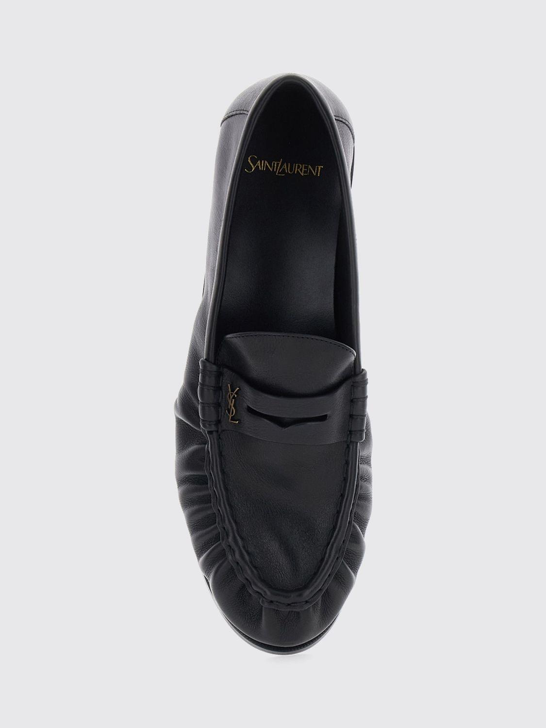Saint Laurent Men Le Loafer Penny Loafers Saint Laurent In Calfskin With Ysl Monogram SAINT LAURENT