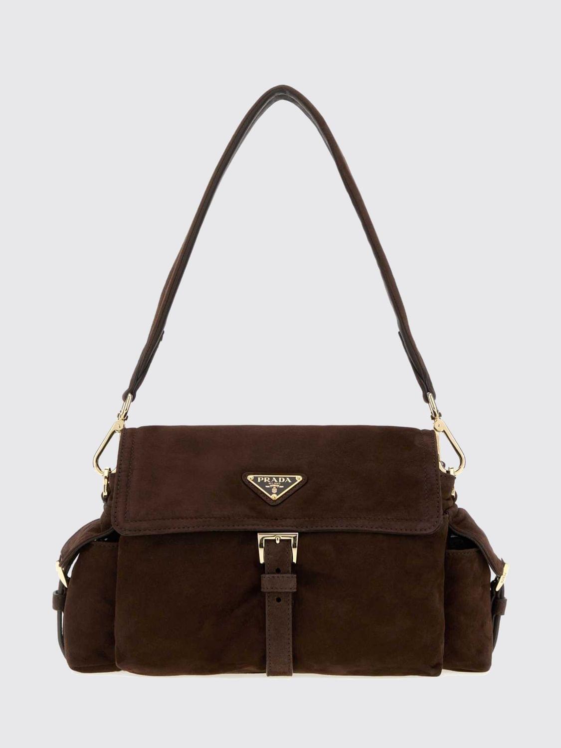 Prada Shoulder Bag Woman Dark PRADA