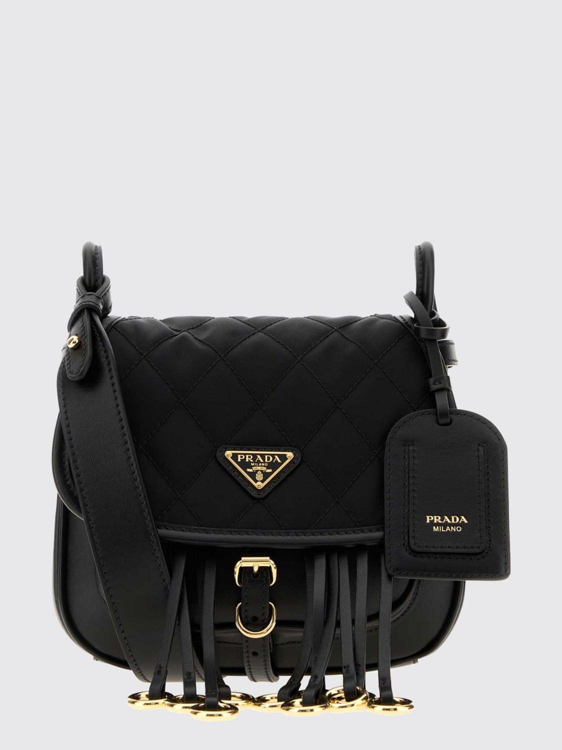 Prada Crossbody Bag Woman Black PRADA