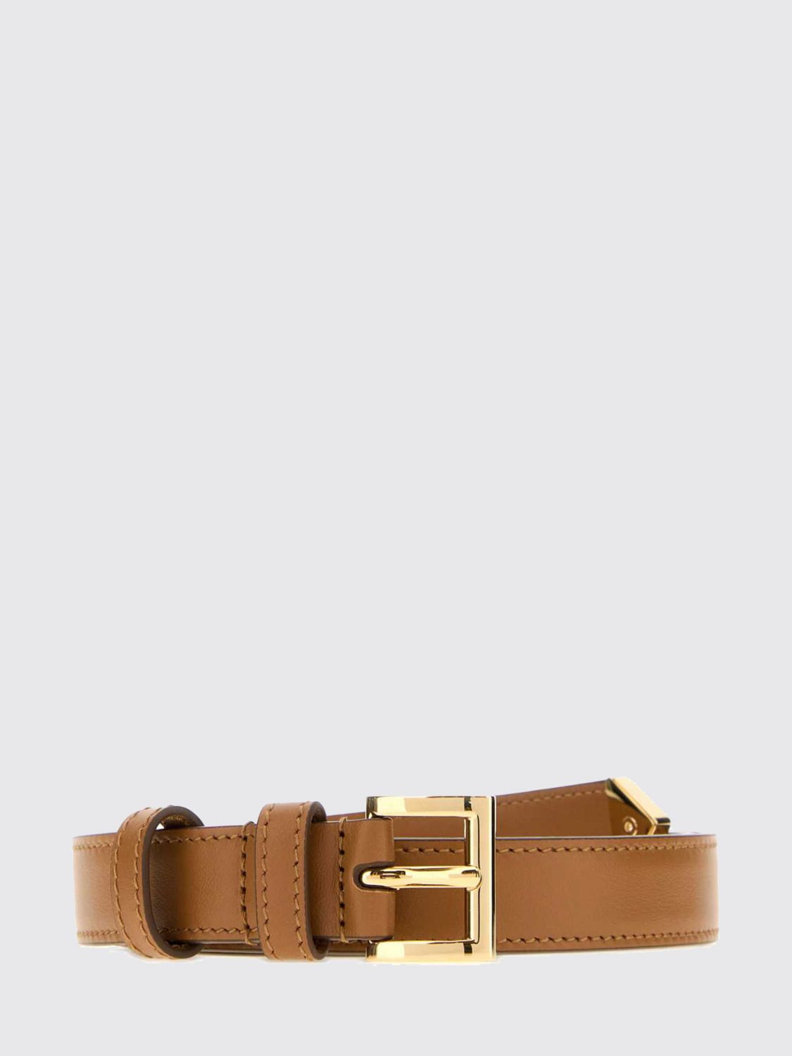 Prada Belt Woman Brown PRADA