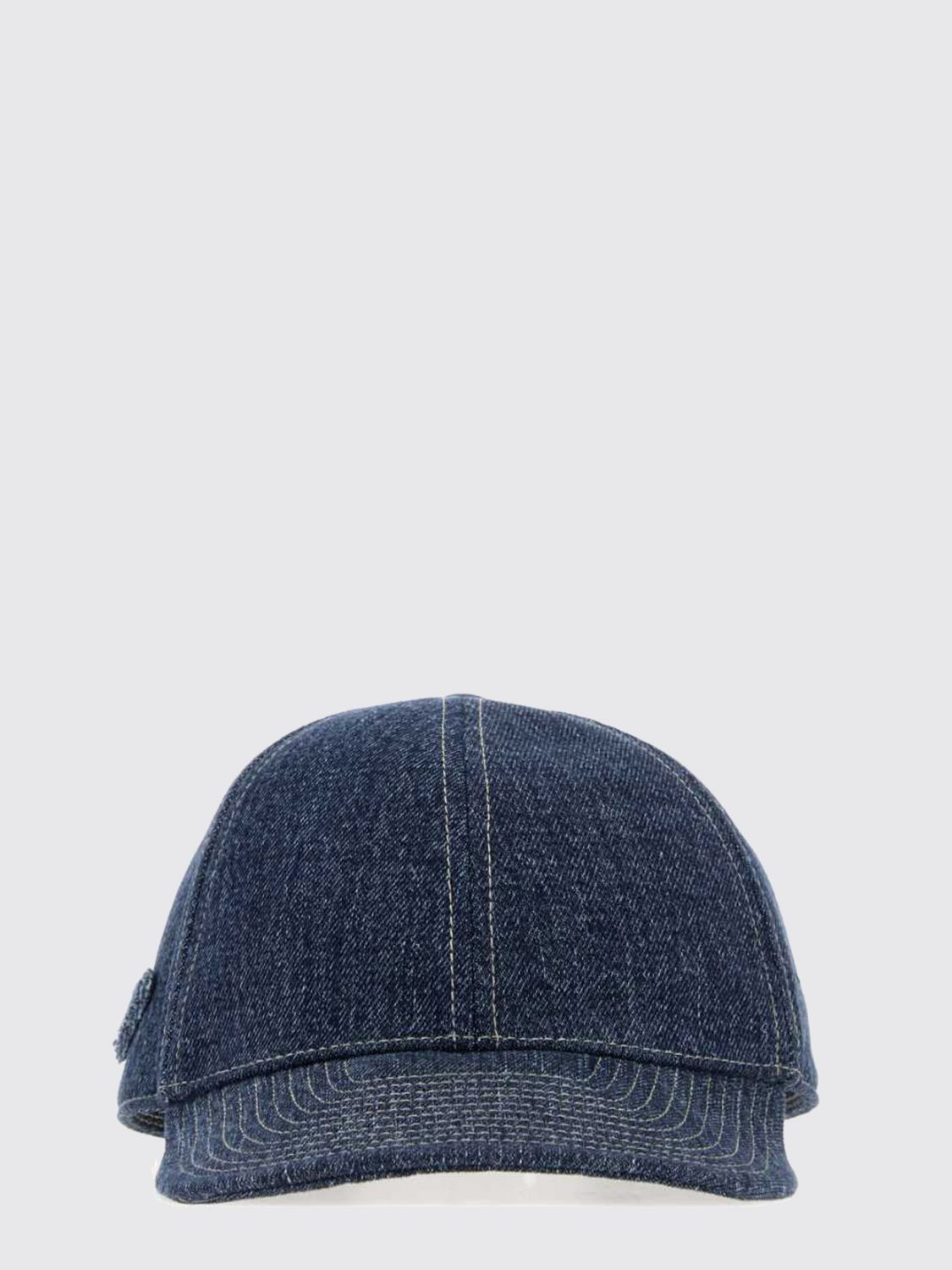Prada Hat Men Blue PRADA