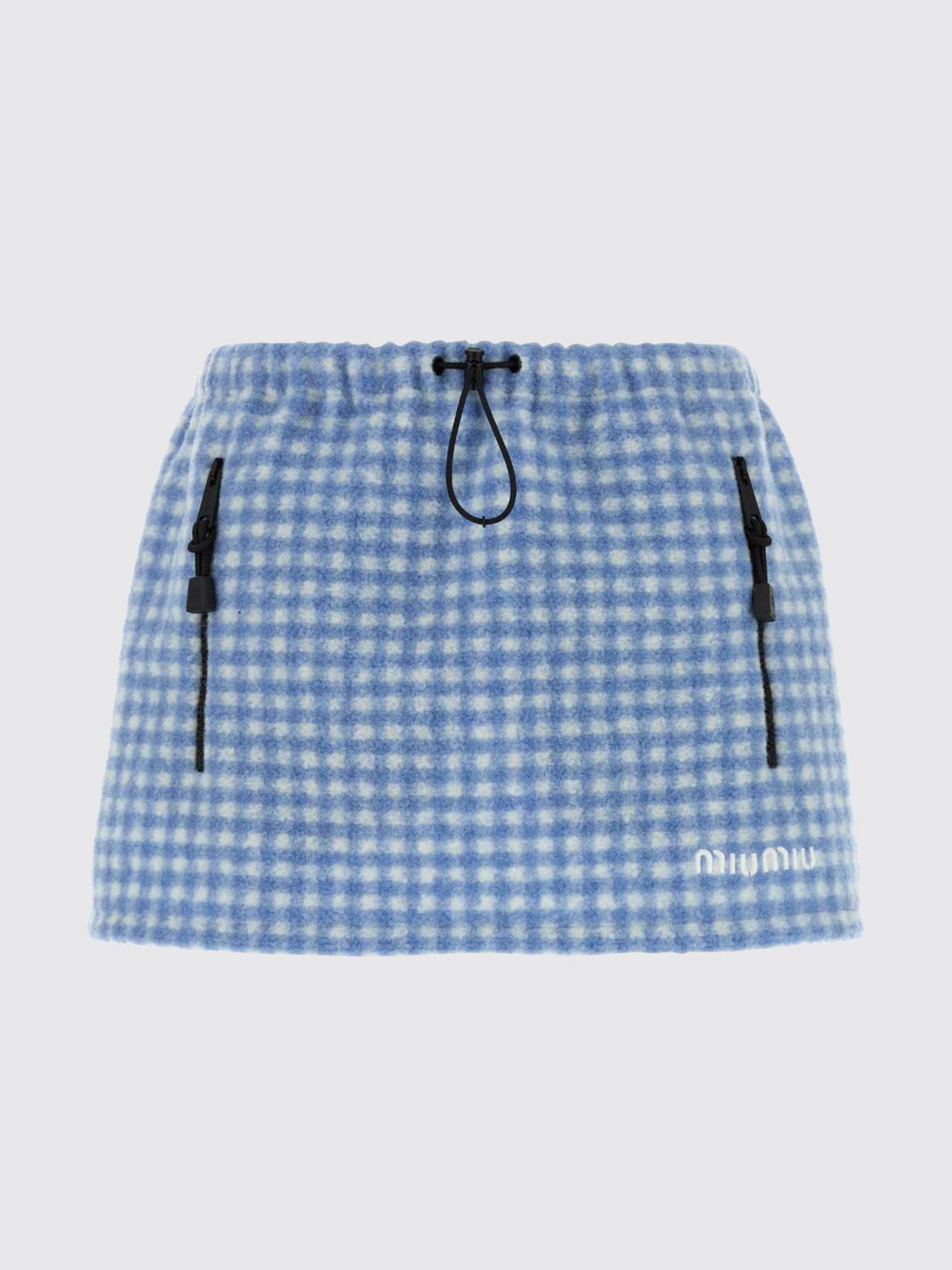 Miu Miu Skirt Woman White MIU MIU