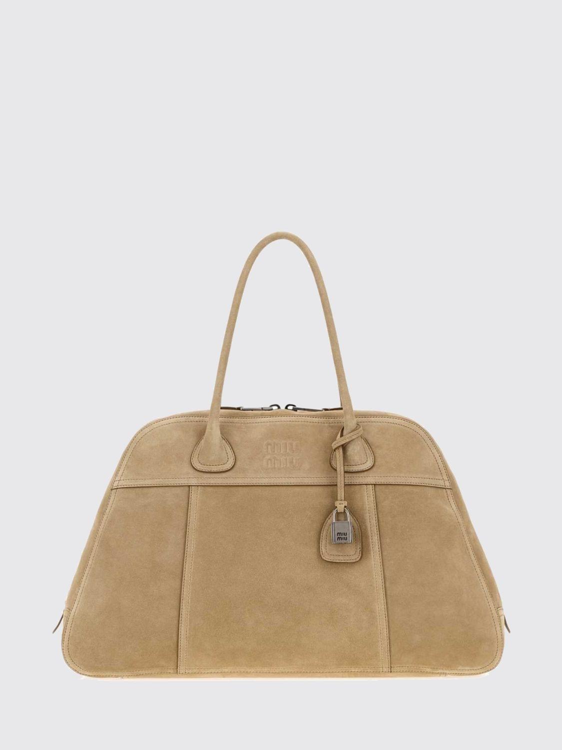 Miu Miu Handbag Woman Ecru MIU MIU