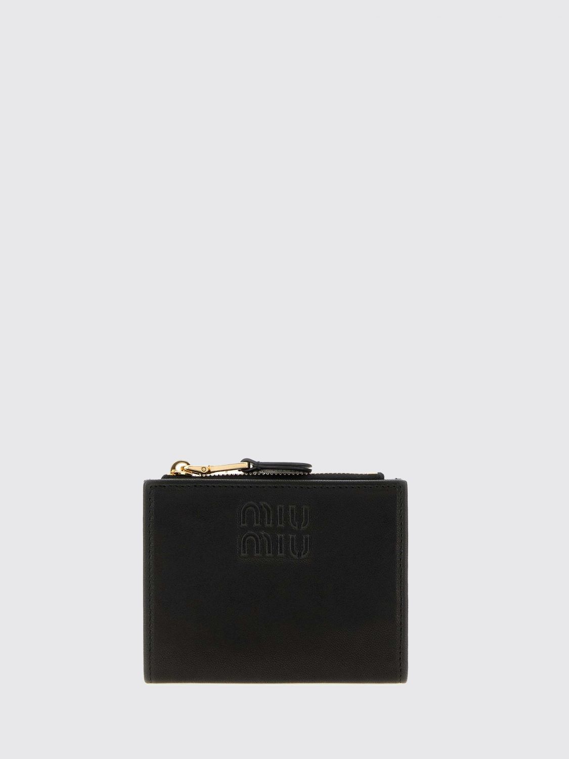 Miu Miu Wallet Woman Black MIU MIU