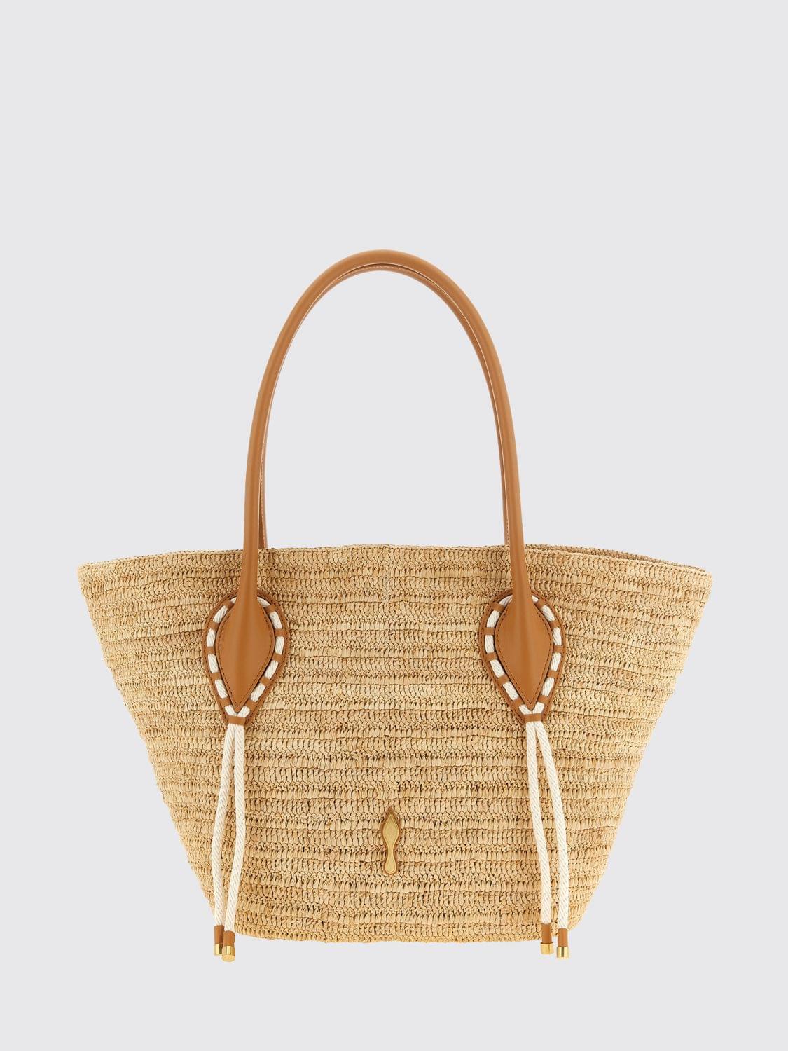 Christian Louboutin Shoulder Bag Woman Beige CHRISTIAN LOUBOUTIN