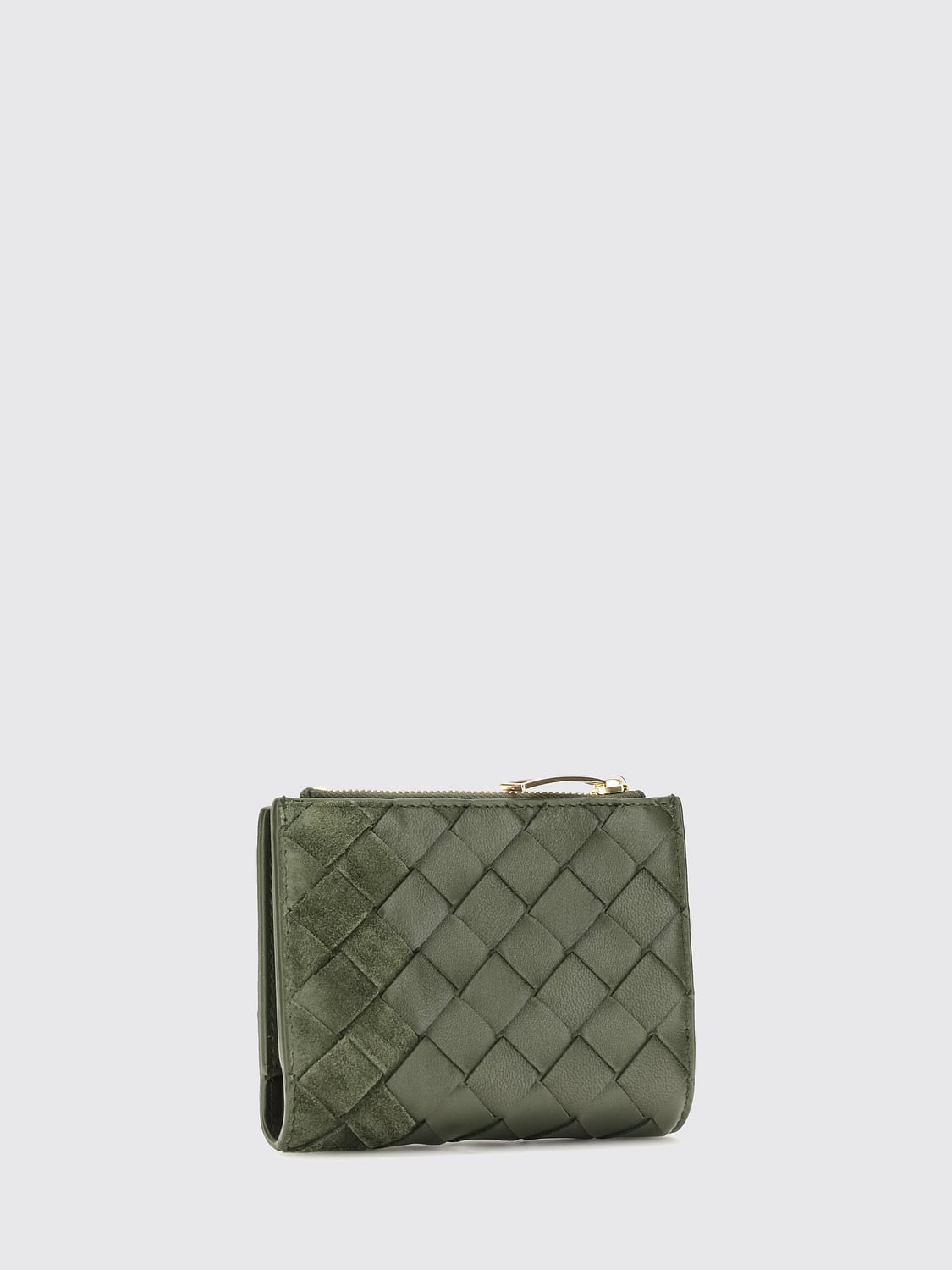 Bottega Veneta Women Intrecciato Calfskin Leather Wallet Bottega Veneta BOTTEGA VENETA