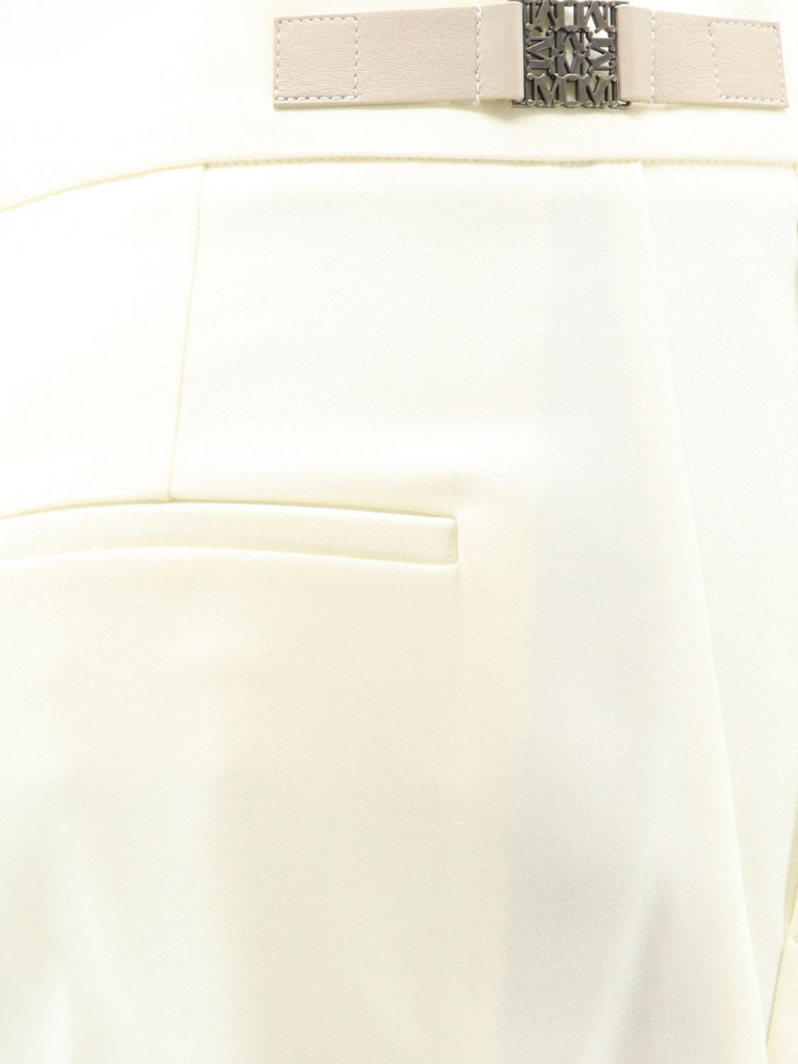 Max Mara Women Max Mara Acino Mid-Rise Slim Fit Skinny Wool Trousers MAX MARA