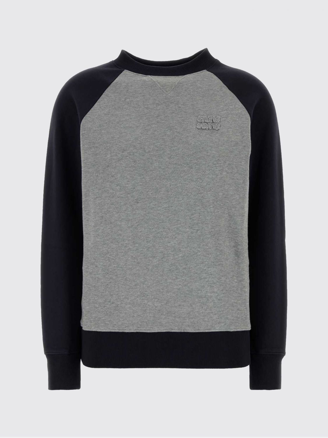 Miu Miu Sweater Woman Grey MIU MIU
