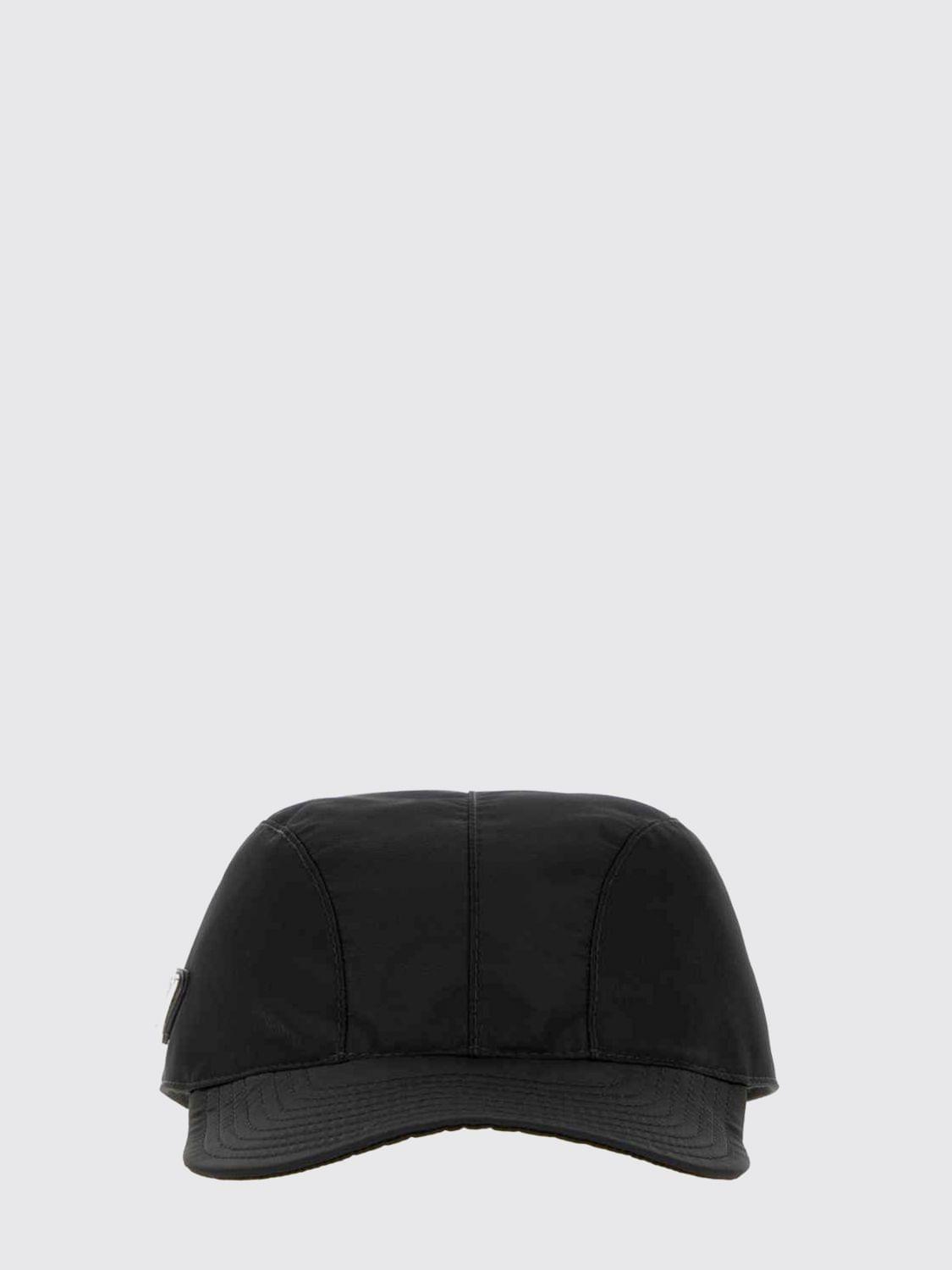 Prada Hat Men Black PRADA