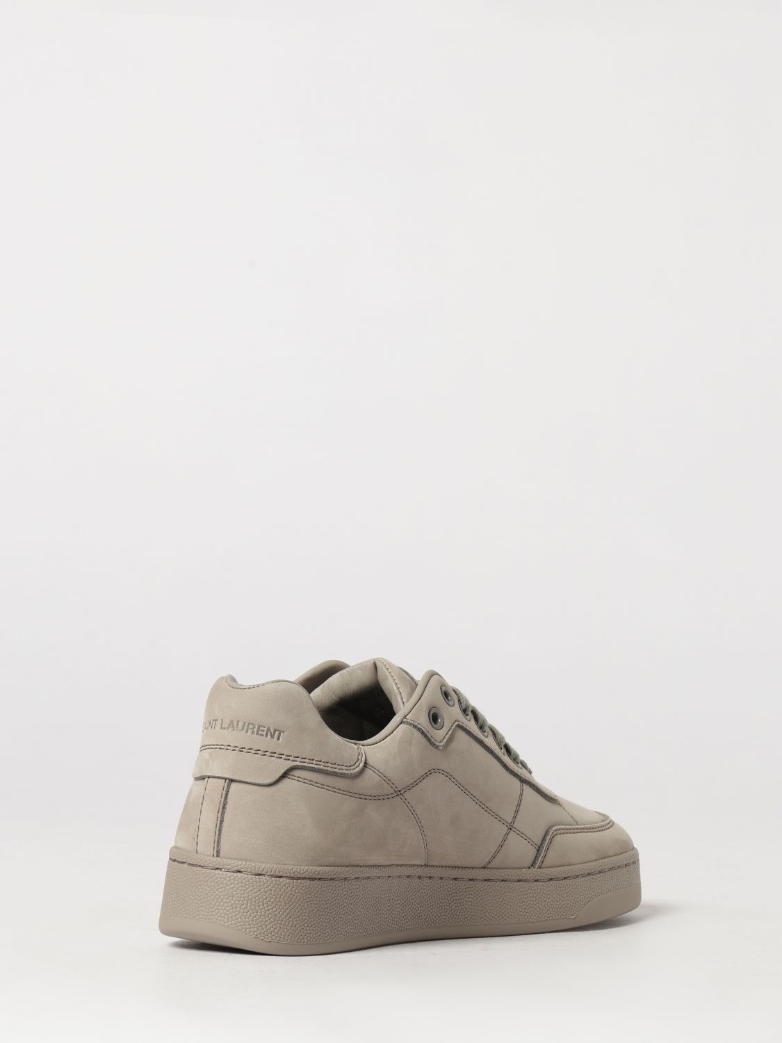 Sl/61 Low-Top Sneakers Saint Laurent In Nubuck Leather With Embossed Logo SAINT LAURENT