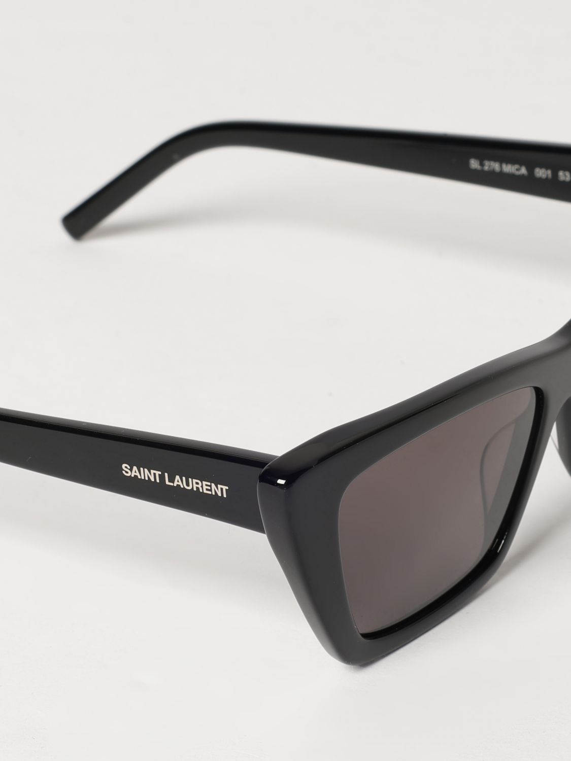 Saint Laurent Women Cat-Eye Acetate Sunglasses Saint Laurent With Logo Lettering SAINT LAURENT