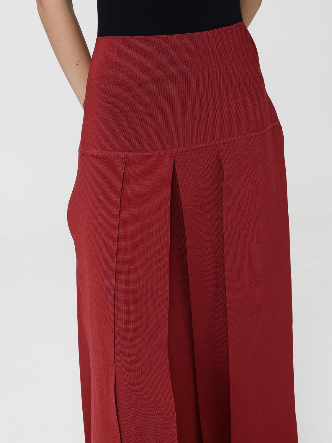 Alai�A Women Alaia High-Waisted Pleated Knit Maxi Skirt In Viscose And Silk ALAIA