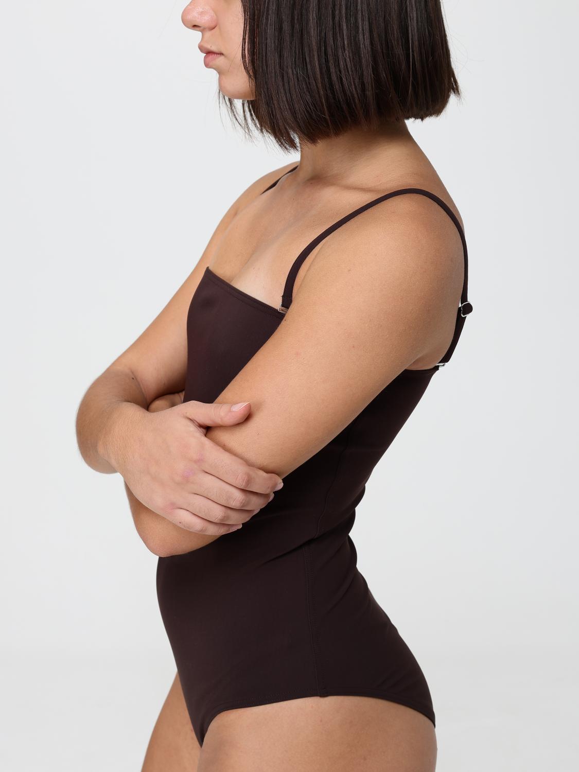 AlaiA Women One-Piece Swimsuit Alaia In Polyamide With Straight Neckline ALAIA