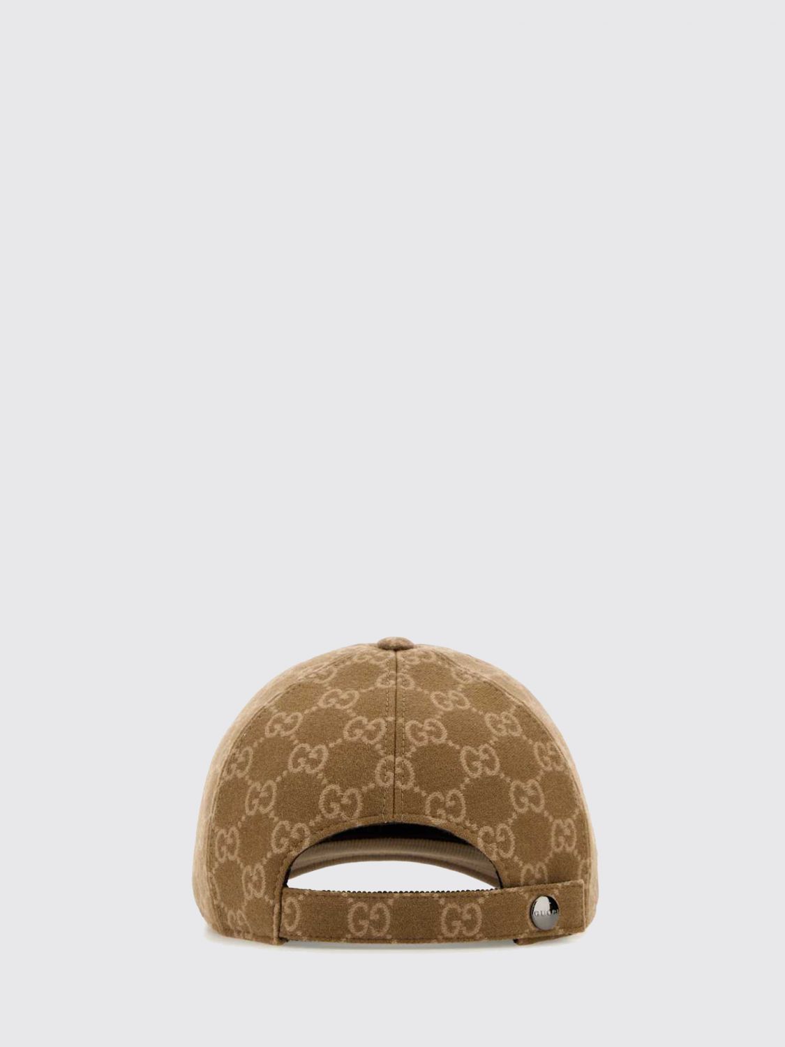 Gucci Men Gucci All-Over Gg Monogram Wool Felt Baseball Cap GUCCI