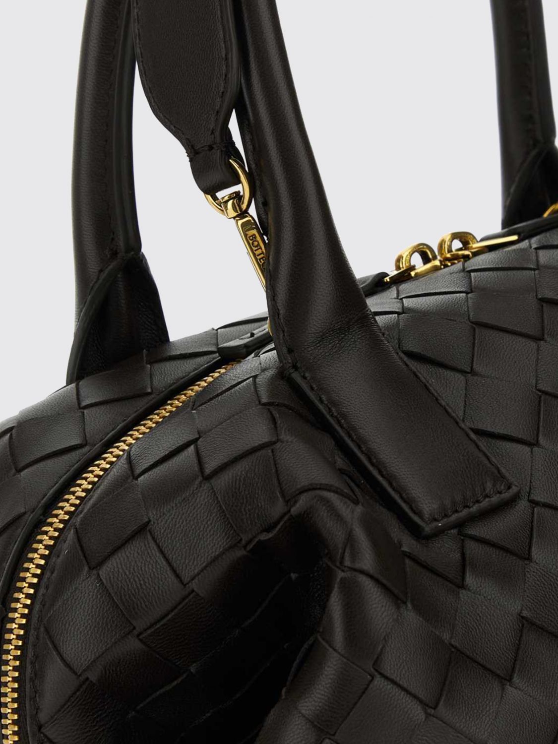 Bottega Veneta Women Intrecciato Nappa Leather Mini Handbag Bottega Veneta With Shoulder Strap BOTTEGA VENETA