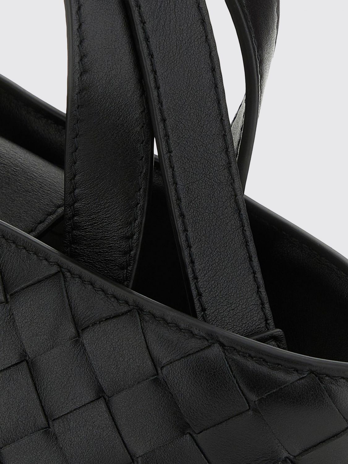 Bottega Veneta Men Bottega Veneta Intrecciato Woven Calfskin Leather Laptop Bag BOTTEGA VENETA