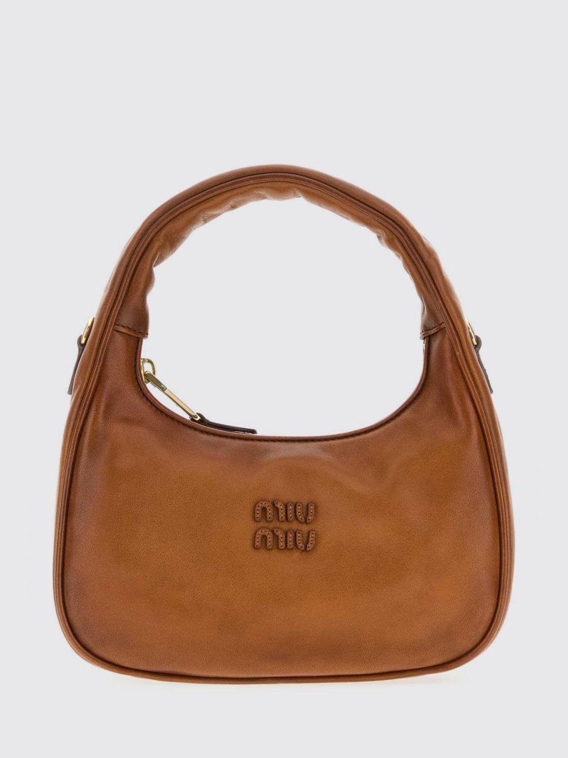 Miu Miu Handbag Woman Brown MIU MIU
