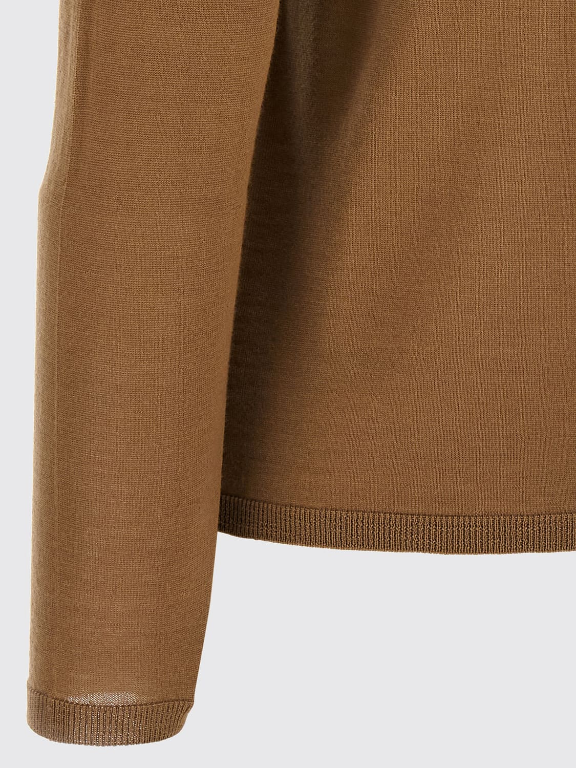 Max Mara Women Slim Fit Long-Sleeved Turtleneck Jumper Max Mara In Pure Wool MAX MARA