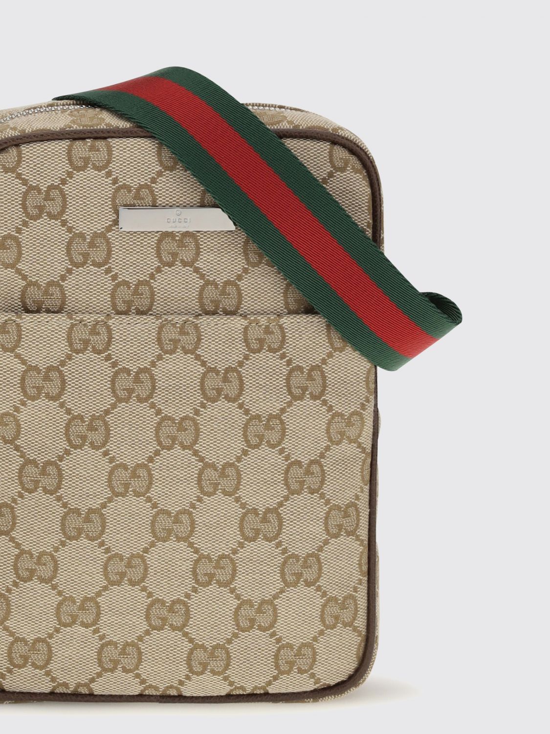 Gucci Men Mini Crossbody Bag Gucci In Gg Supreme Fabric With Monogram GUCCI