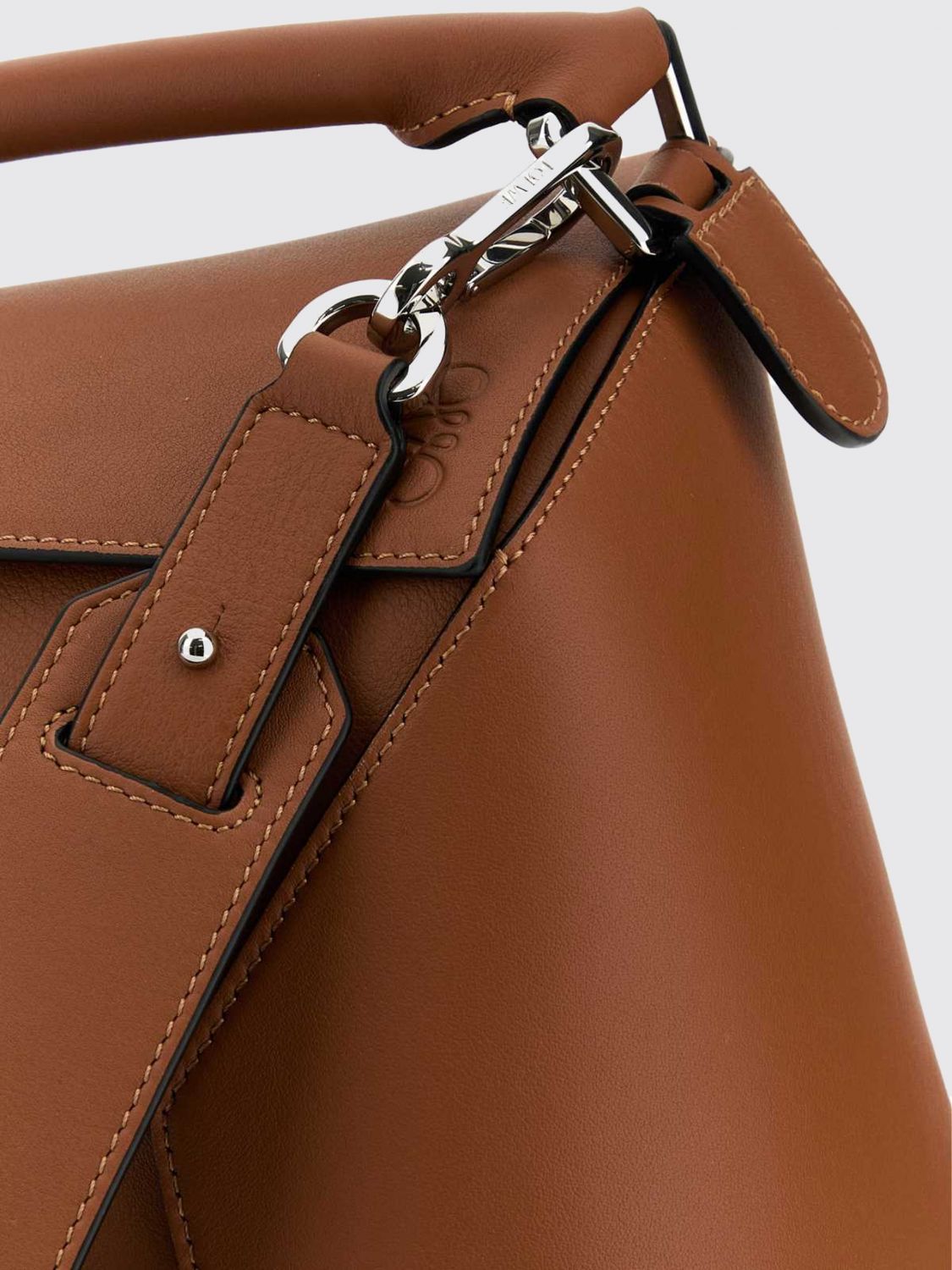 Loewe Men Loewe Puzzle Grained Calfskin Crossbody Bag With Embossed Monogram LOEWE