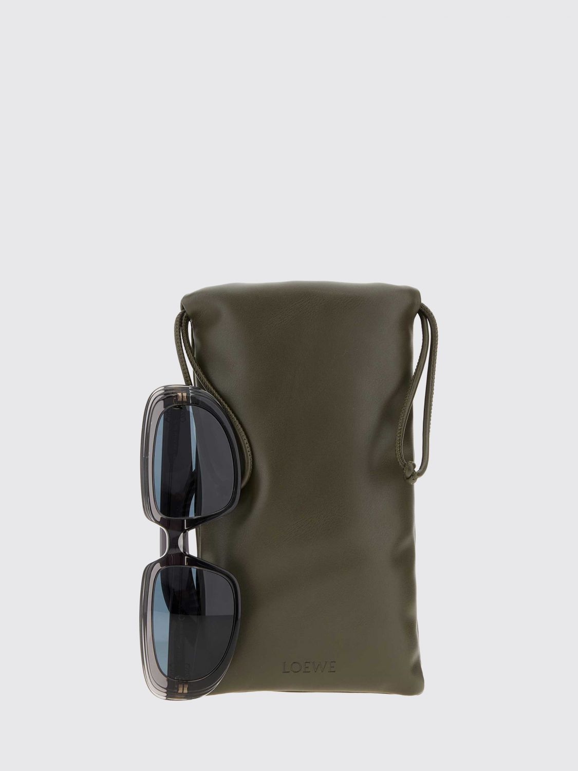 Loewe Men Anagram Rectangular Sunglasses Loewe In Acetate With Monogram LOEWE