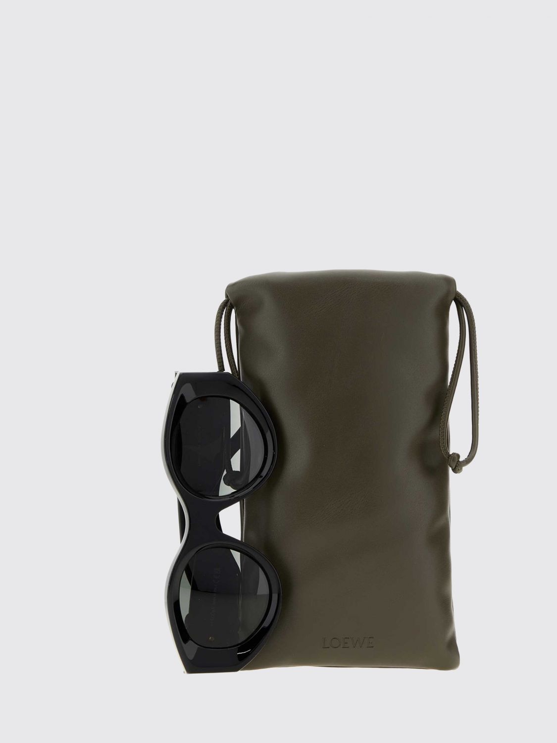 Loewe Men Anagram Cat-Eye Sunglasses Loewe In Acetate With Tone-On-Tone Logo LOEWE