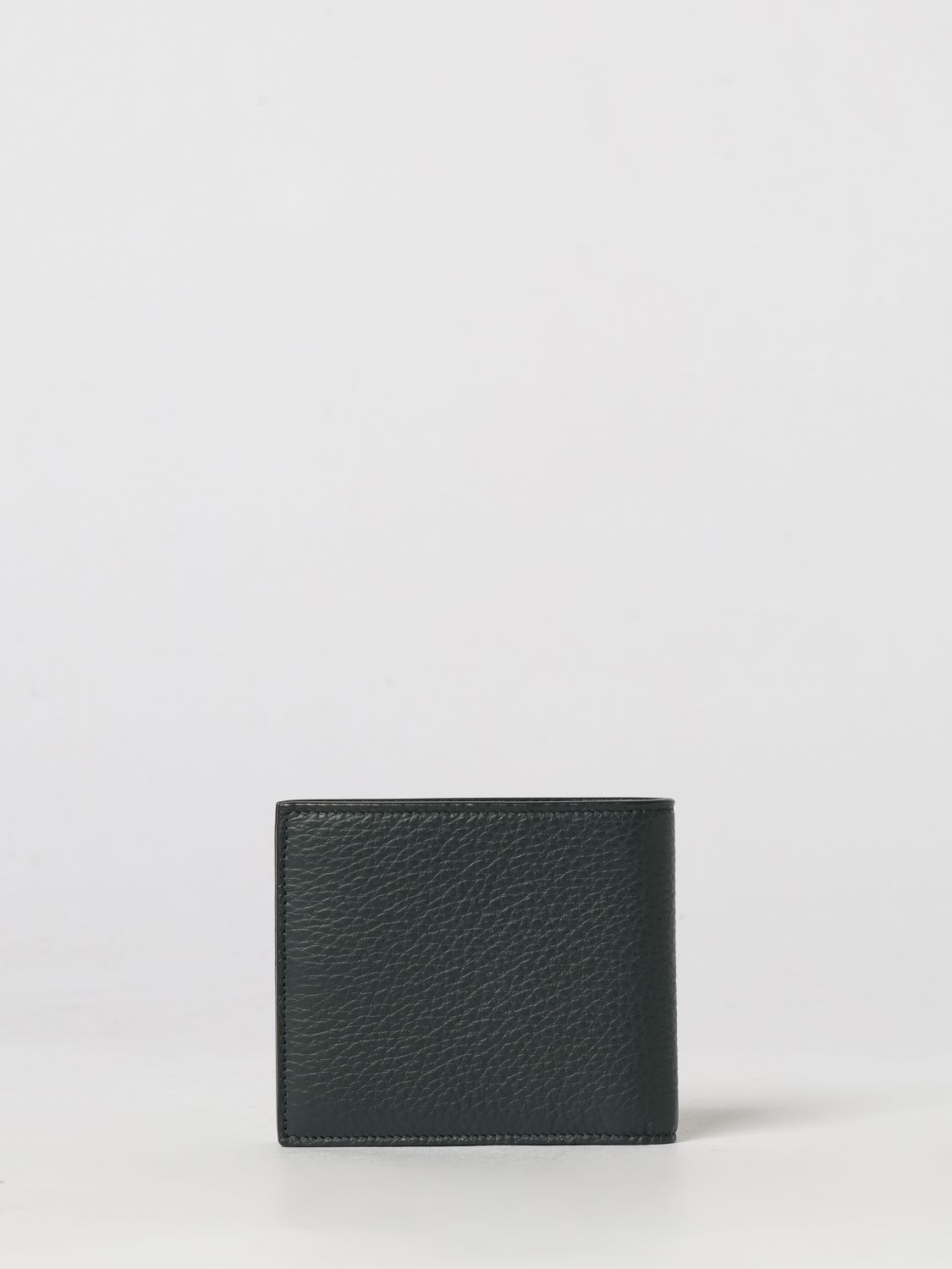 Saint Laurent Men Saint Laurent East/West Tiny Cassandre Wallet In Grained Leather SAINT LAURENT