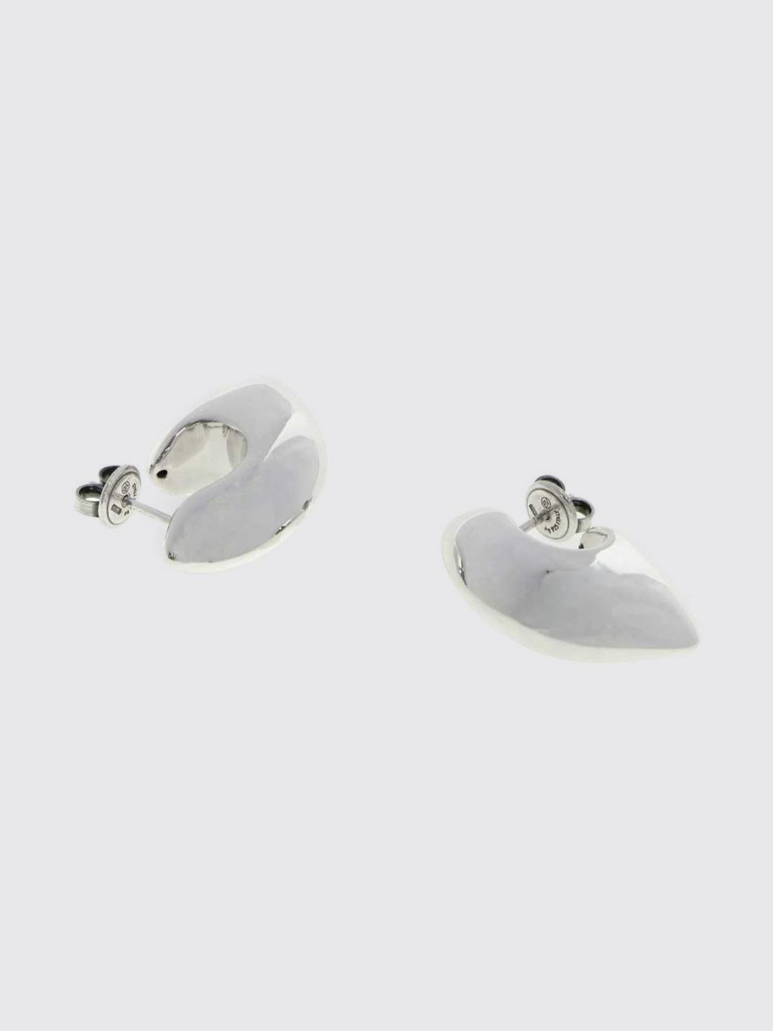 Bottega Veneta Women Metal Stud Earrings Bottega Veneta With Butterfly Closure BOTTEGA VENETA