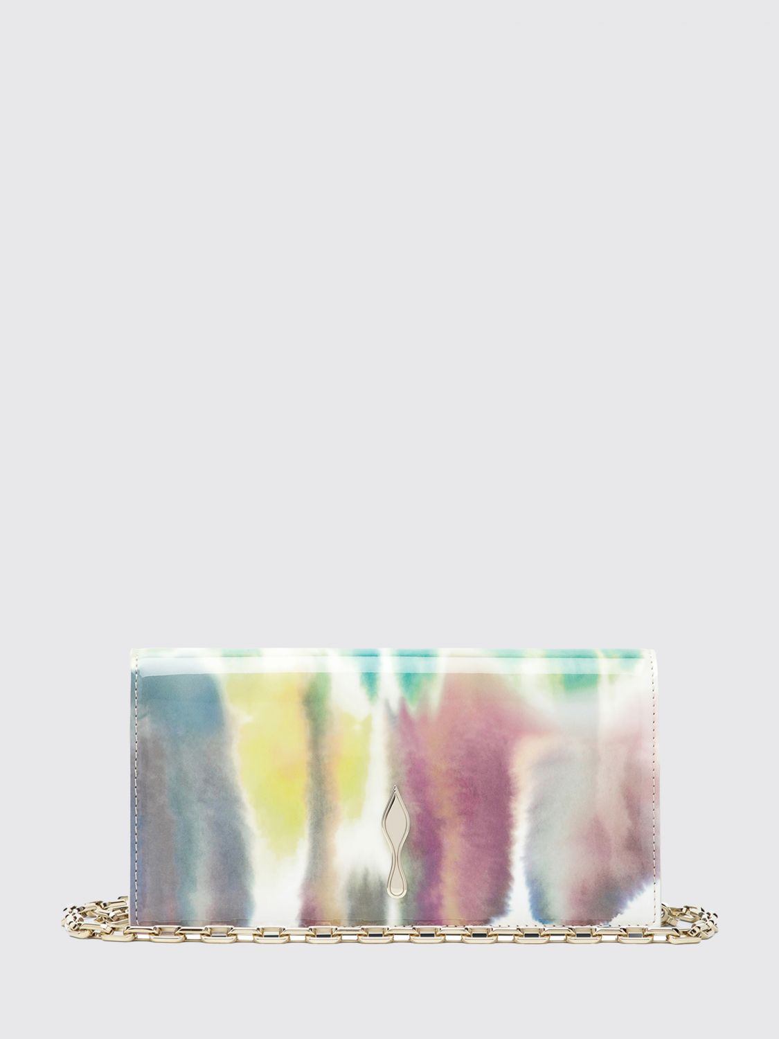 Christian Louboutin Women Christian Louboutin Bettina Abstract-Print Patent Leather Handbag CHRISTIAN LOUBOUTIN