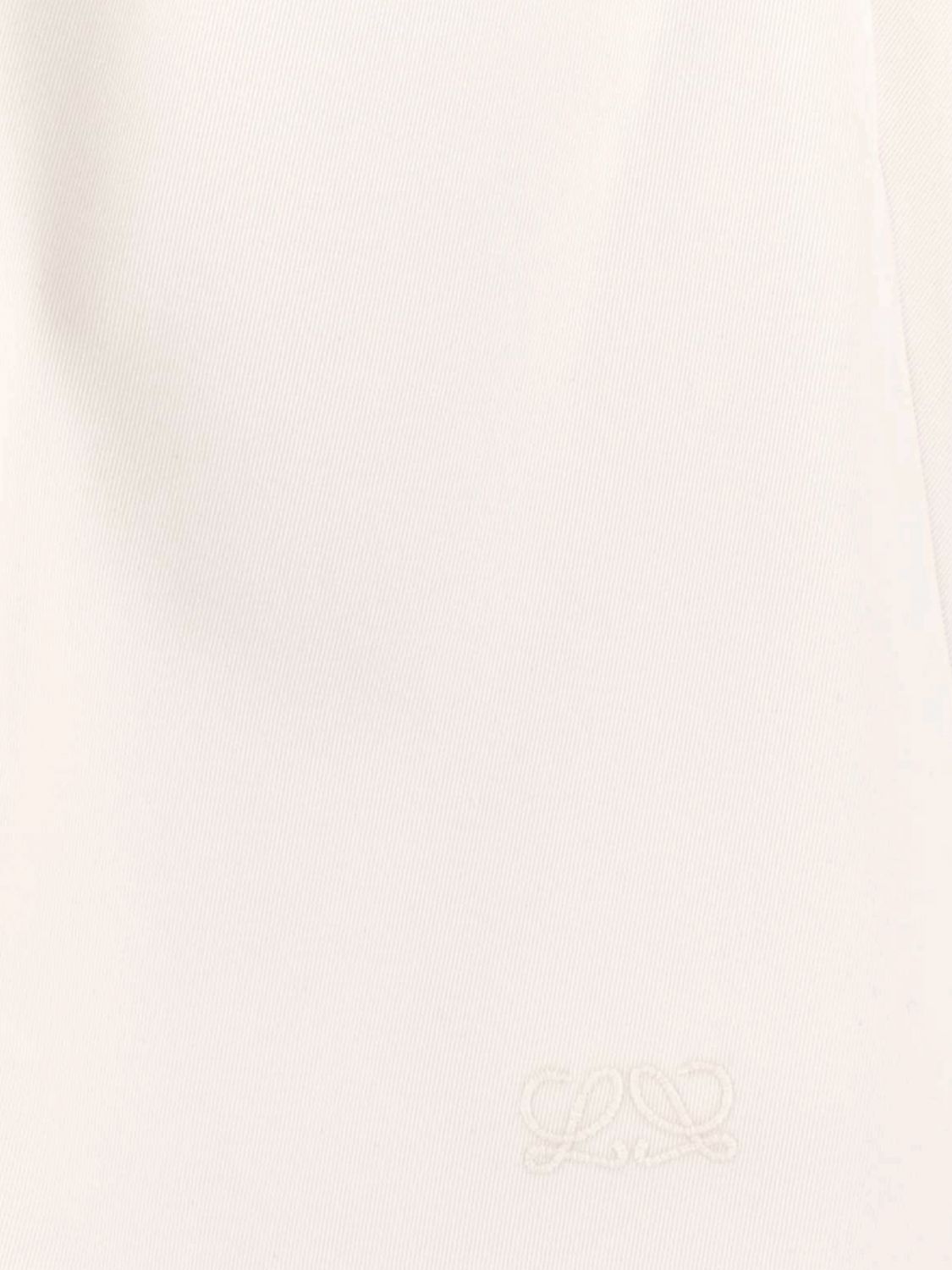 Loewe Women Loewe A-Line High-Waisted Cotton And Silk Mini Skirt With Side Zip LOEWE